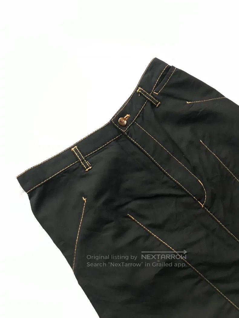 Comme des Garcons Comme Des Garcons size S Silk Cashmere Flared 9 Length Pan Size 23" - 4 Thumbnail