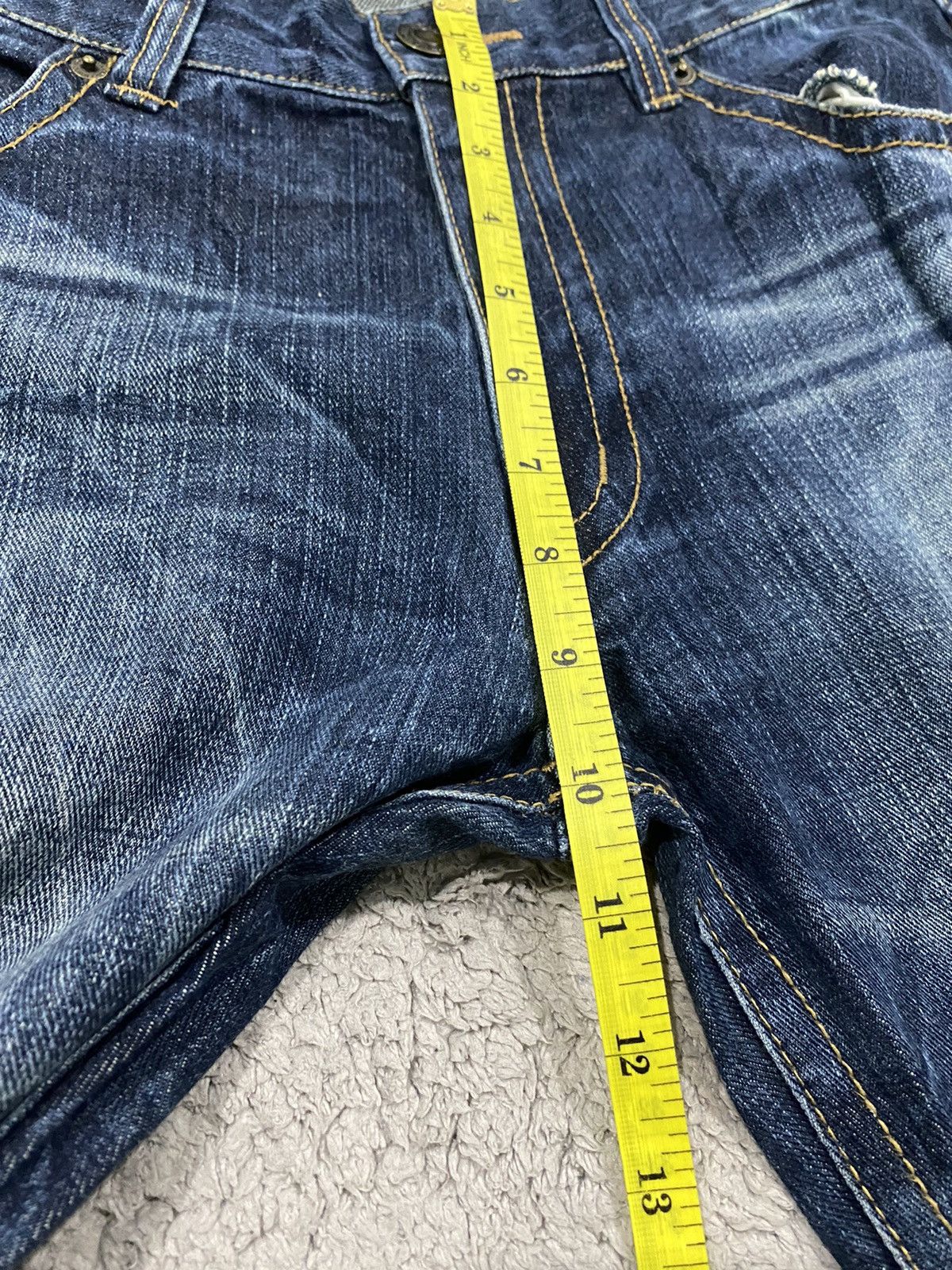 Hysteric Glamour Japanese Flare Jeans Jack Angel Denim Pants Size US 33 - 18 Thumbnail