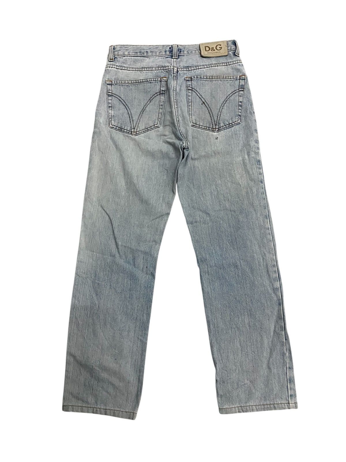 Dolce & Gabbana × Vintage Vintage Dolce&Gabbana Distress Denim Jeans Size US 29 - 1 Thumbnail