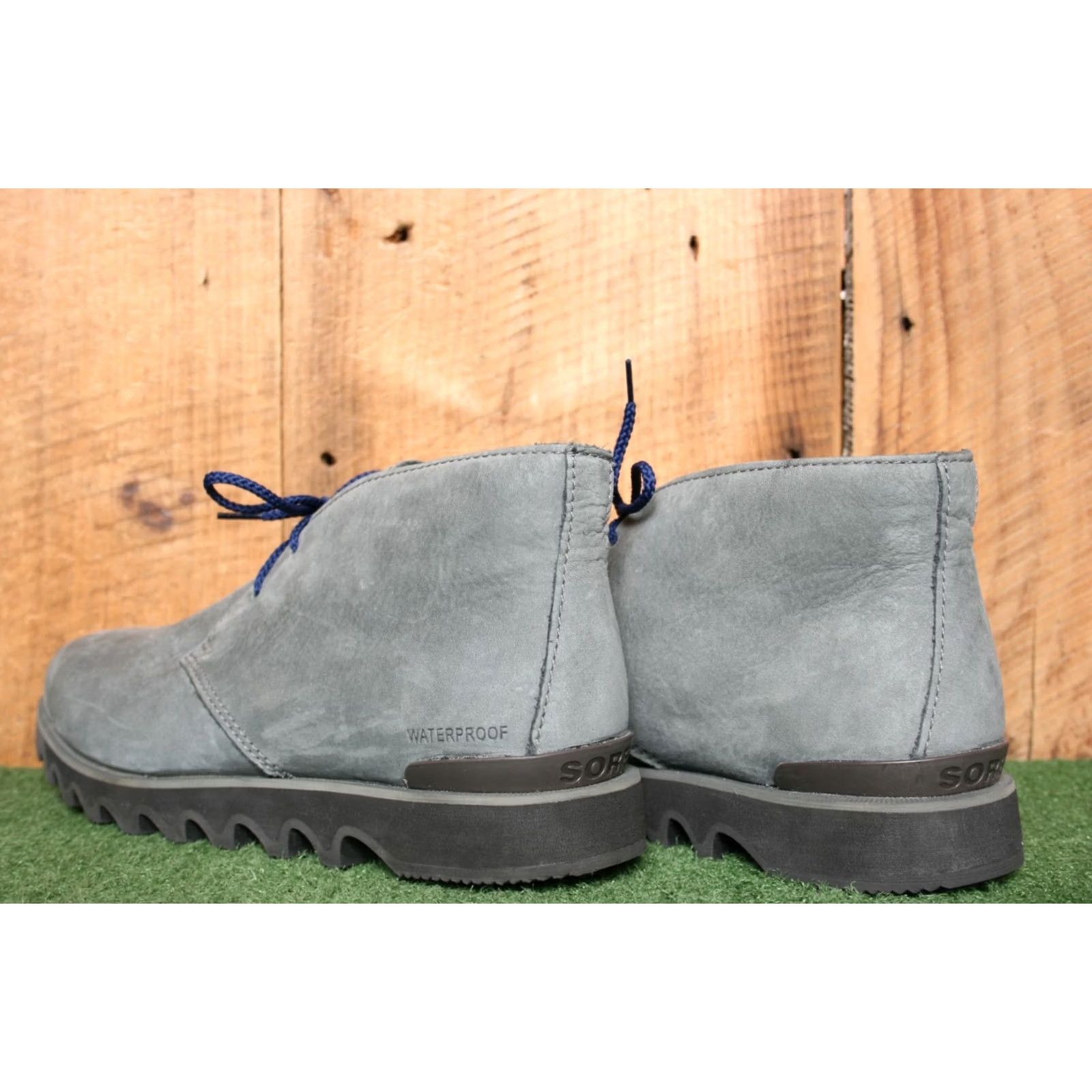 SOREL SOREL Kezar Gray Suede Waterproof Mid-Ankle Chukka Boots Men Sz. 8.5 Size US 8 / EU 41 - 3 Thumbnail