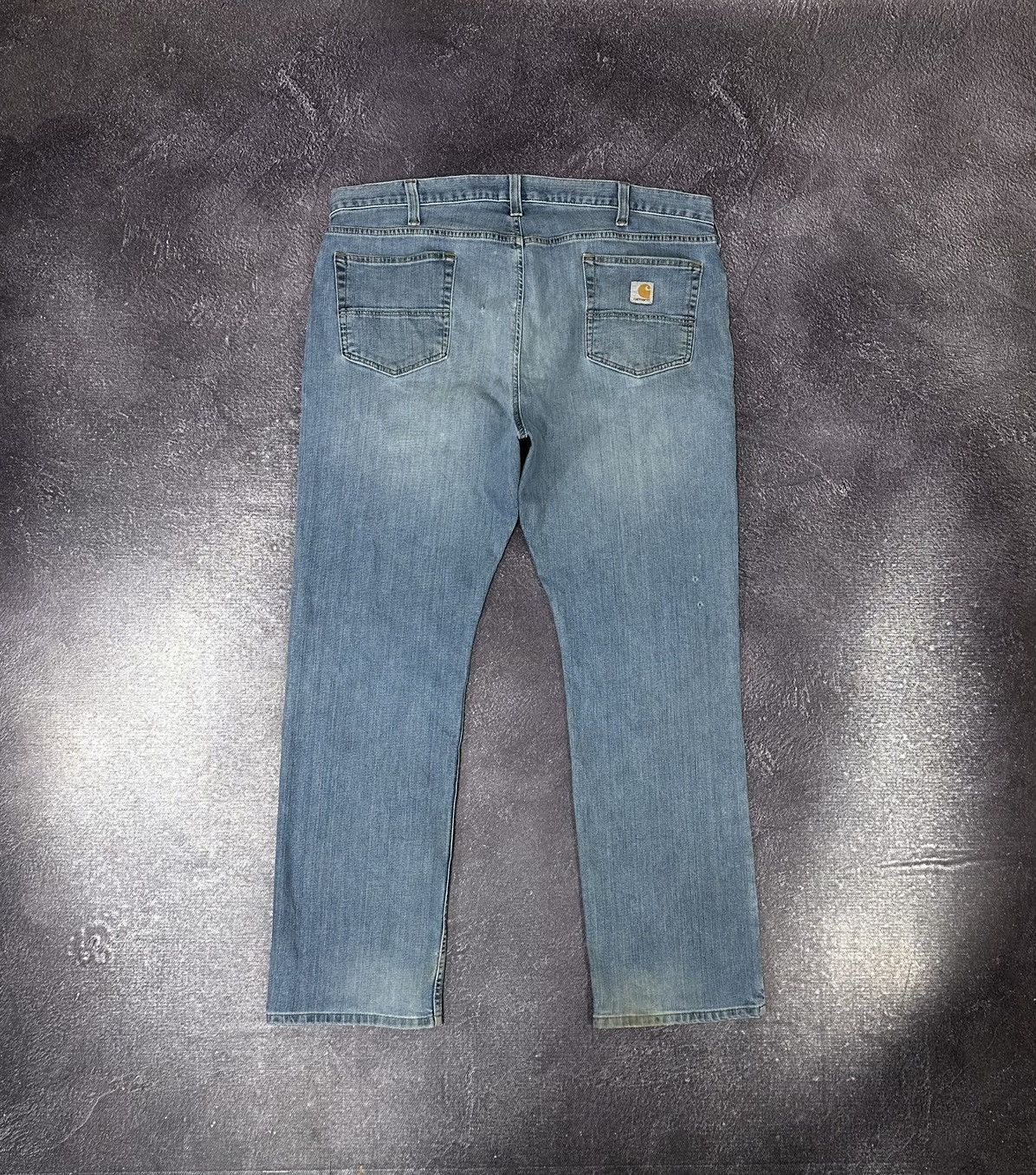 Carhartt Vintage Carhartt Faded Denim USA Baggy Hype Opium Work Jeans Size US 40 / EU 56 - 1 Thumbnail