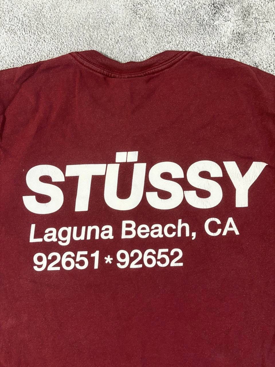 Stussy × Vintage Vintage Stussy style distressed long sleeve Size US XS / EU 42 / 0 - 6 Thumbnail