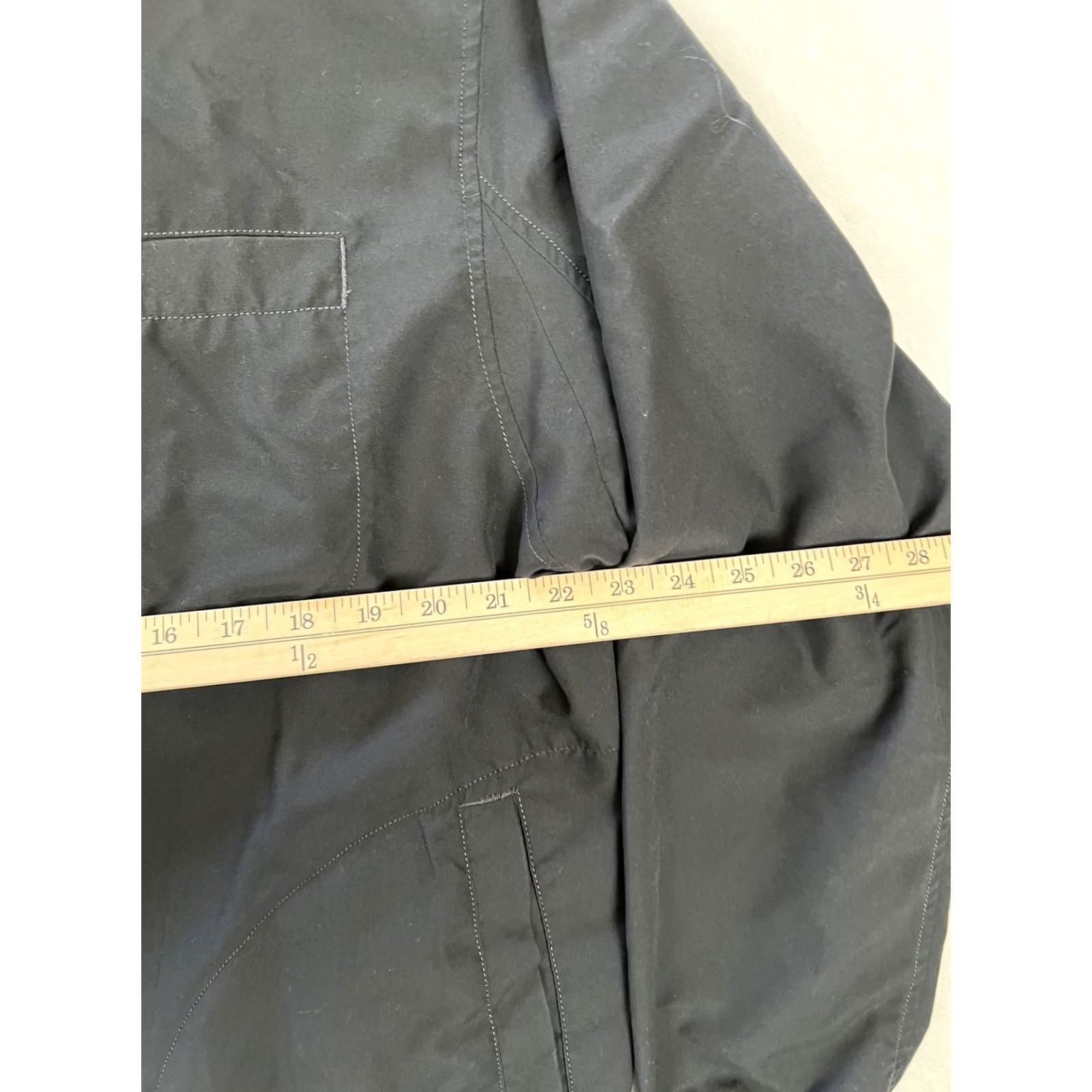 Duluth Trading Company Duluth Trading Co Jacket Mens Large Black V-Neck Pullover Windbreaker Size US L / EU 52-54 / 3 - 6 Thumbnail