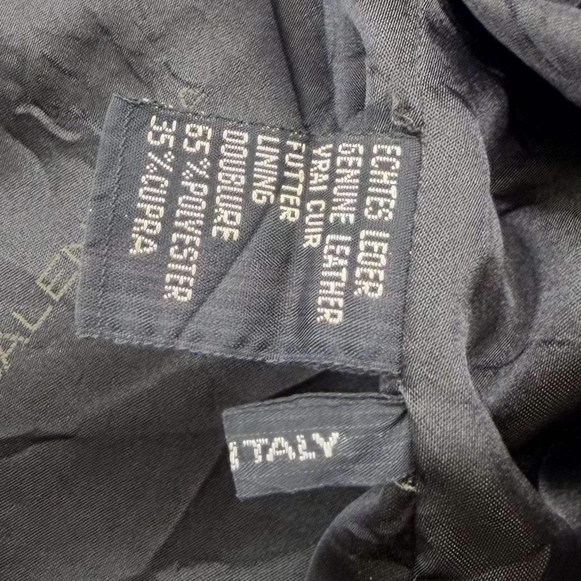 Balenciaga Balenciaga Leather Distressed Coat Black Oversized Jacket Size US L / EU 52-54 / 3 - 23 Thumbnail