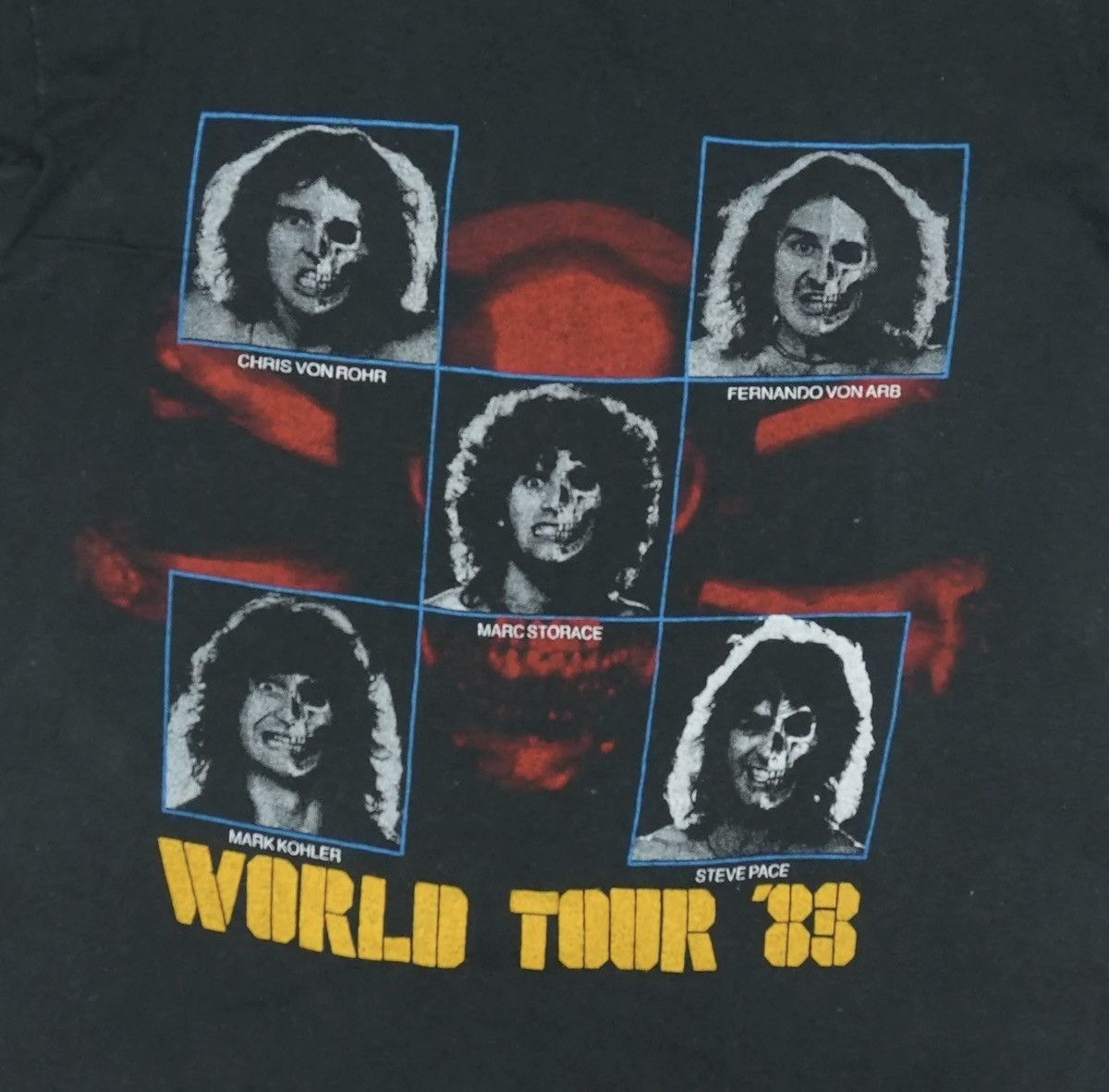 Vintage 1983 Krokus World Tour shirt Size US M / EU 48-50 / 2 - 8 Thumbnail
