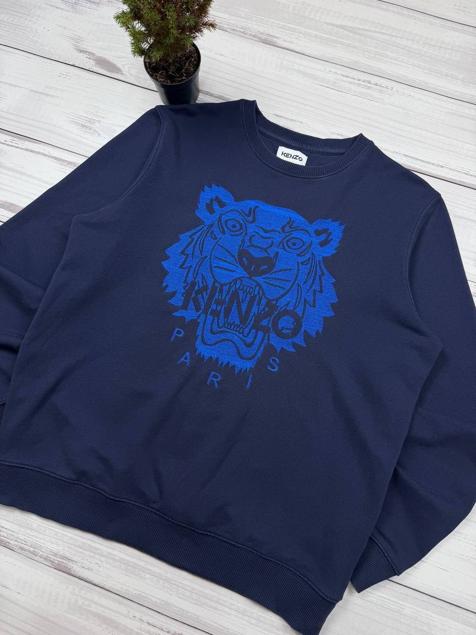 Kenzo Authentic Kenzo Paris Tiger Crewneck Sweatshirt Size US XL / EU 56 / 4 - 2 Thumbnail