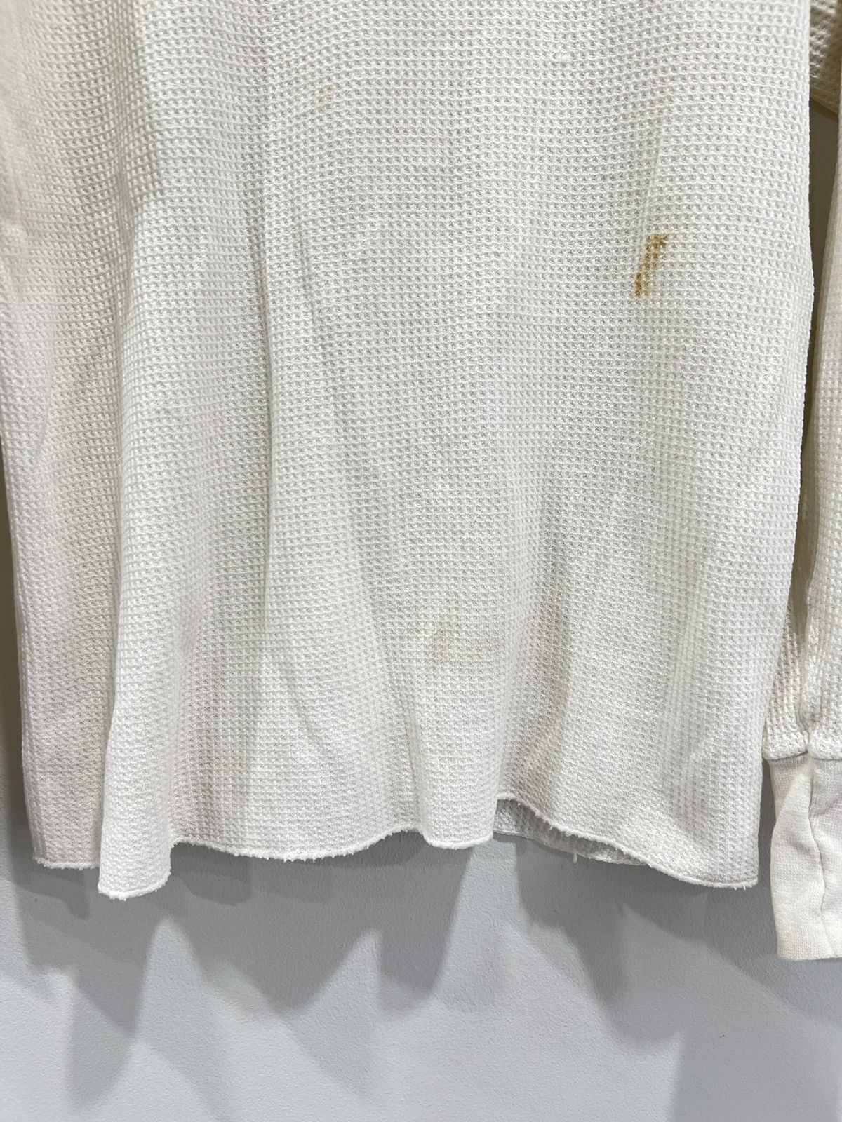 Hanes Vintage Thermal Longsleeve Shirt off white Size US L / EU 52-54 / 3 - 4 Thumbnail