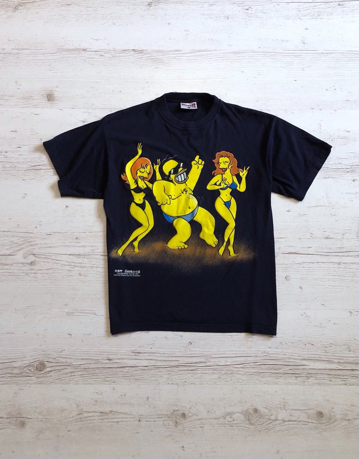 The Simpsons T shirt The Simpsons 1998 Vintage Biniki Summer Size US L / EU 52-54 / 3 - 1 Thumbnail