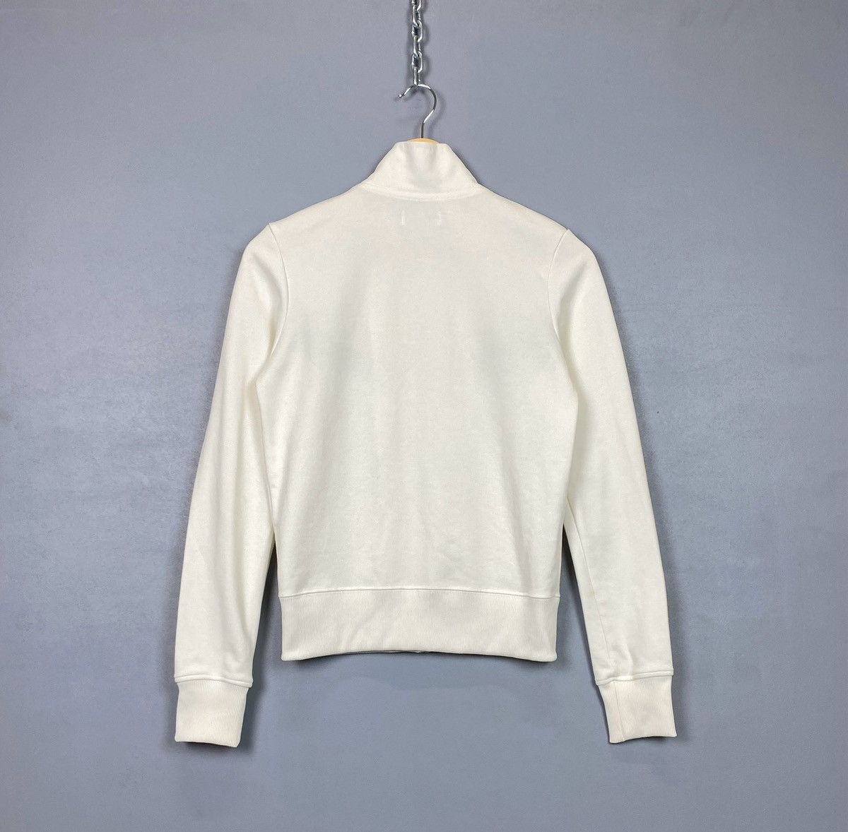 Fred Perry Rare Vintage Fred Perry Ladies Track Jacket 90’s White Top Size M / US 6-8 / IT 42-44 - 11 Thumbnail