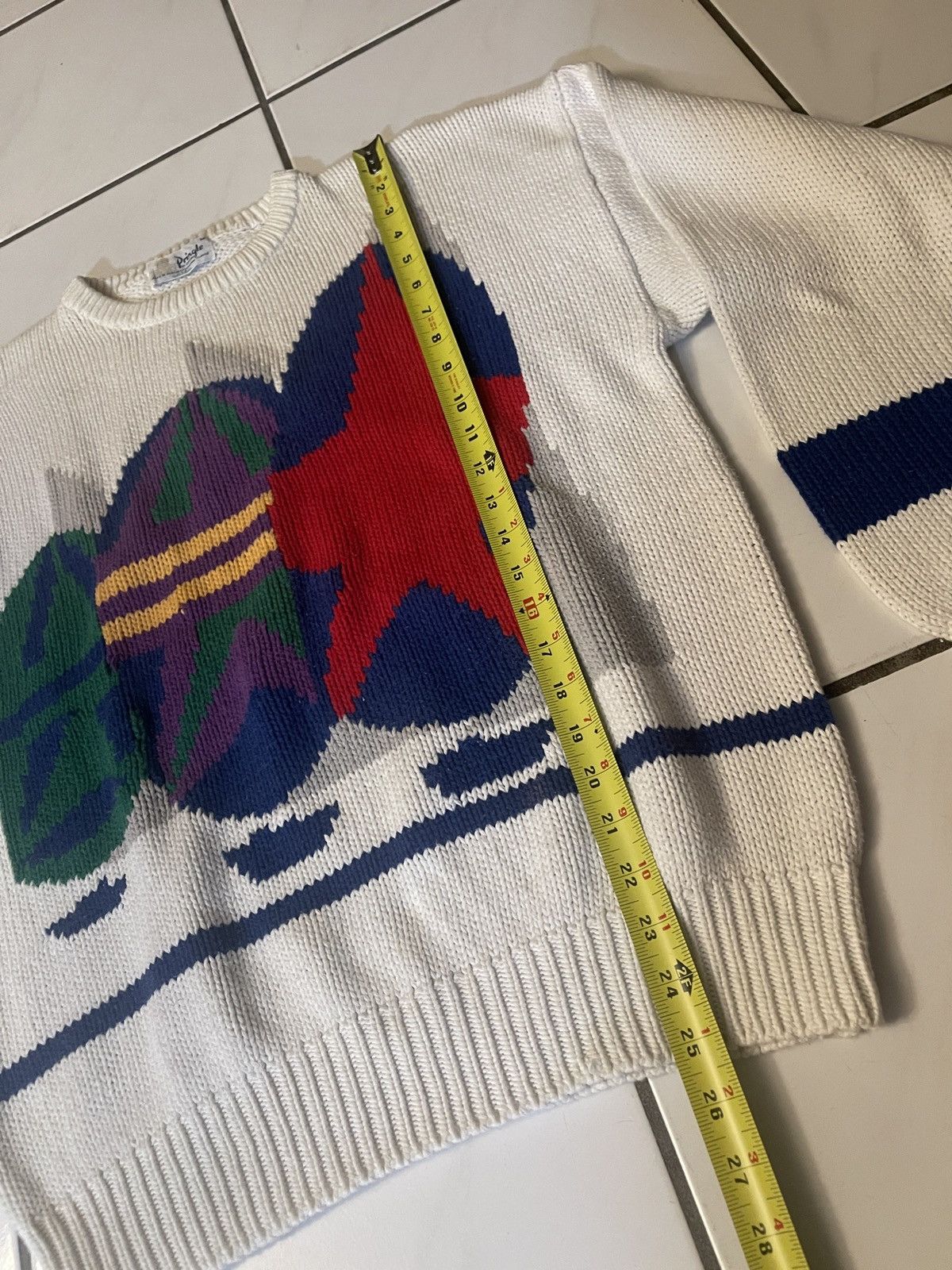 Vintage 90s Pringle Of Scotland Cotton Sweater Medium Men’s