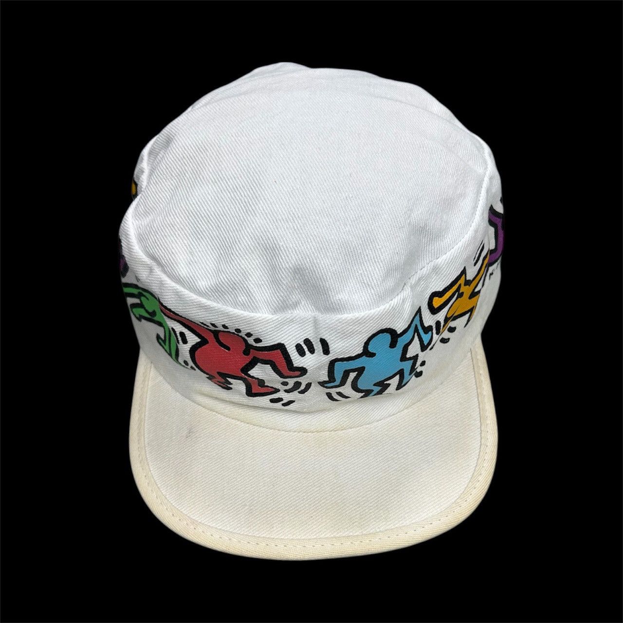 Keith Haring Vintage 80’s Keith Haring Painter Hat Size ONE SIZE - 1 Thumbnail