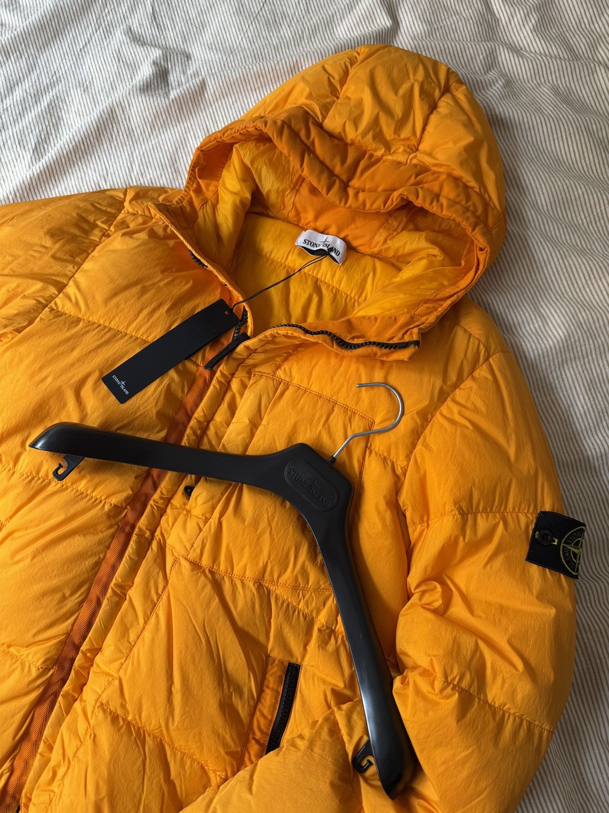 Crinkle Reps Ny Down Jacket Stone Island Crinkle Reps NY Down