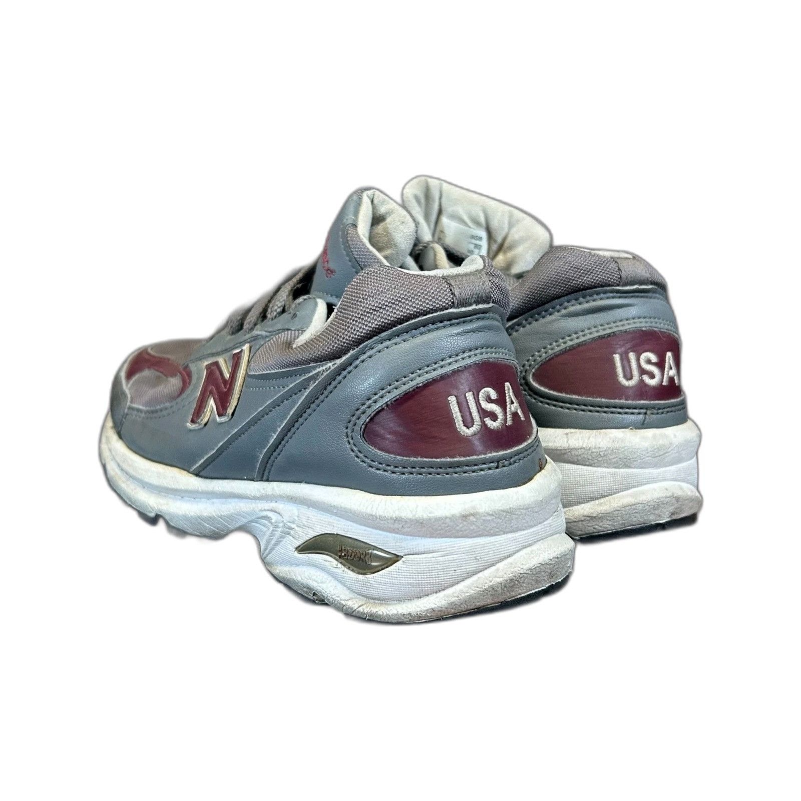 New Balance New Balance M498GB Grey Burgundy Running Walking Shoes Size Size US 7 / EU 40 - 7 Thumbnail