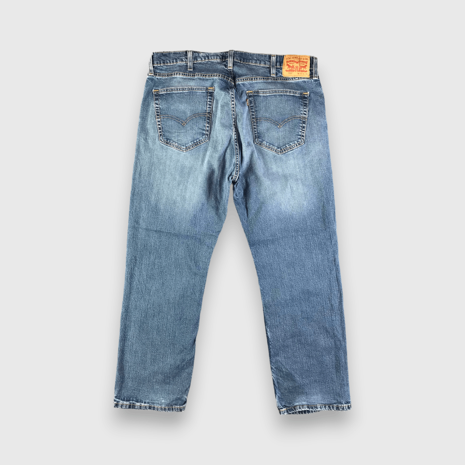 Levi's Vintage Blue Wash Levis 559 Jeans-J3384 Size US 39 - 2 Thumbnail
