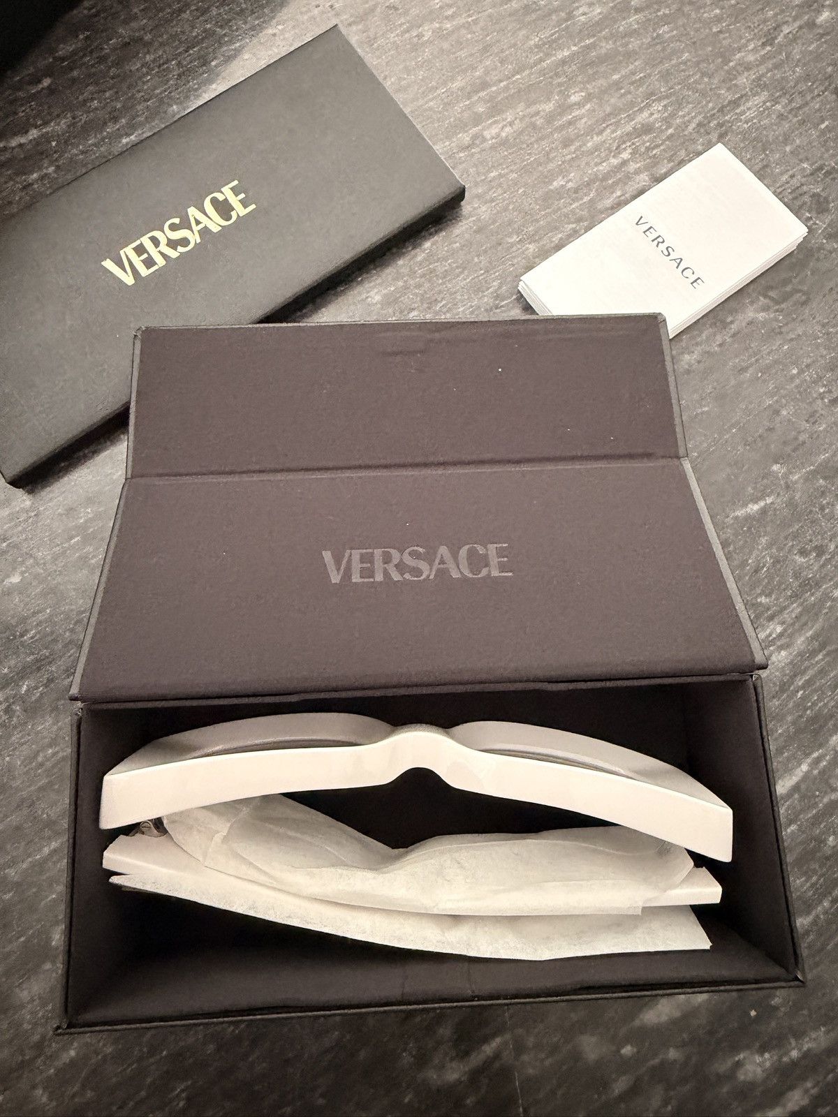 Versace Versace Sunglasses OVE4474U unisex white Size ONE SIZE - 7 Thumbnail