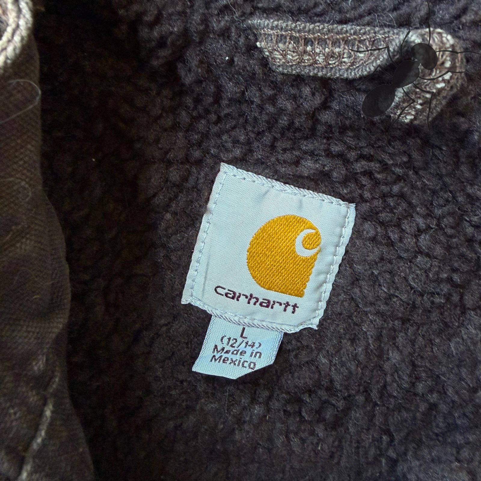 Carhartt × Vintage Vintage Y2K Carhartt WOMENS DKB brown button work jacket Size US L / EU 52-54 / 3 - 9 Thumbnail