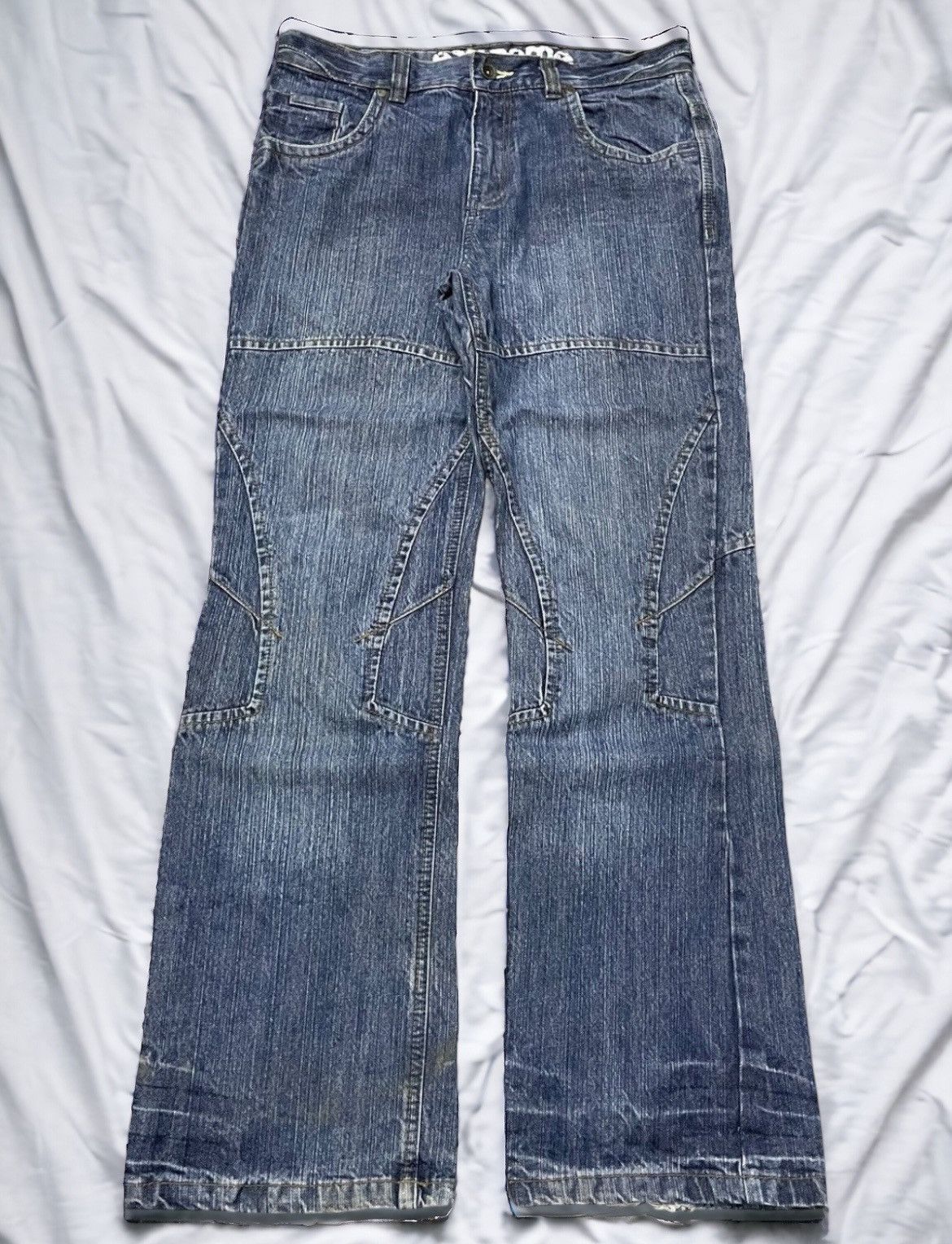Fox Racing × Hysteric Glamour YFK Kevlar Biker Jeans Size US 30 / EU 46 - 1 Thumbnail
