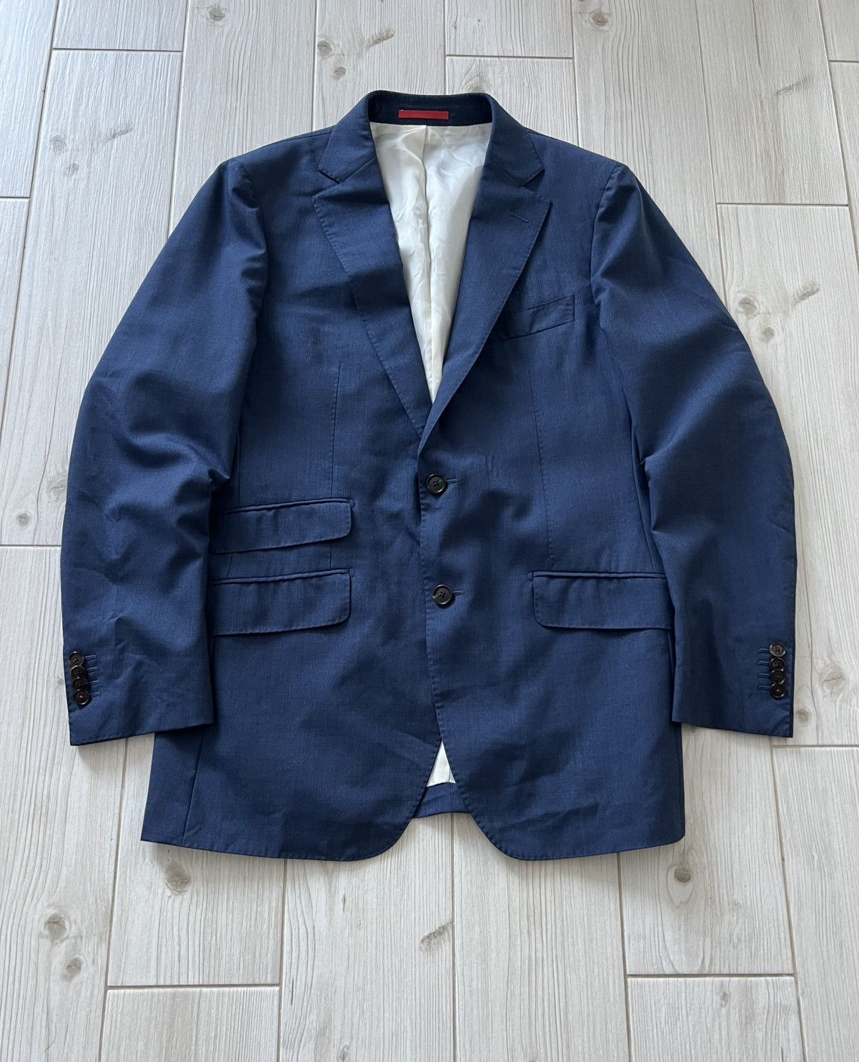 Suitsupply SuitSupply Sienna Navy Wool Blazer Jacket Size 50 EU / 40R Size 50R - 2 Thumbnail