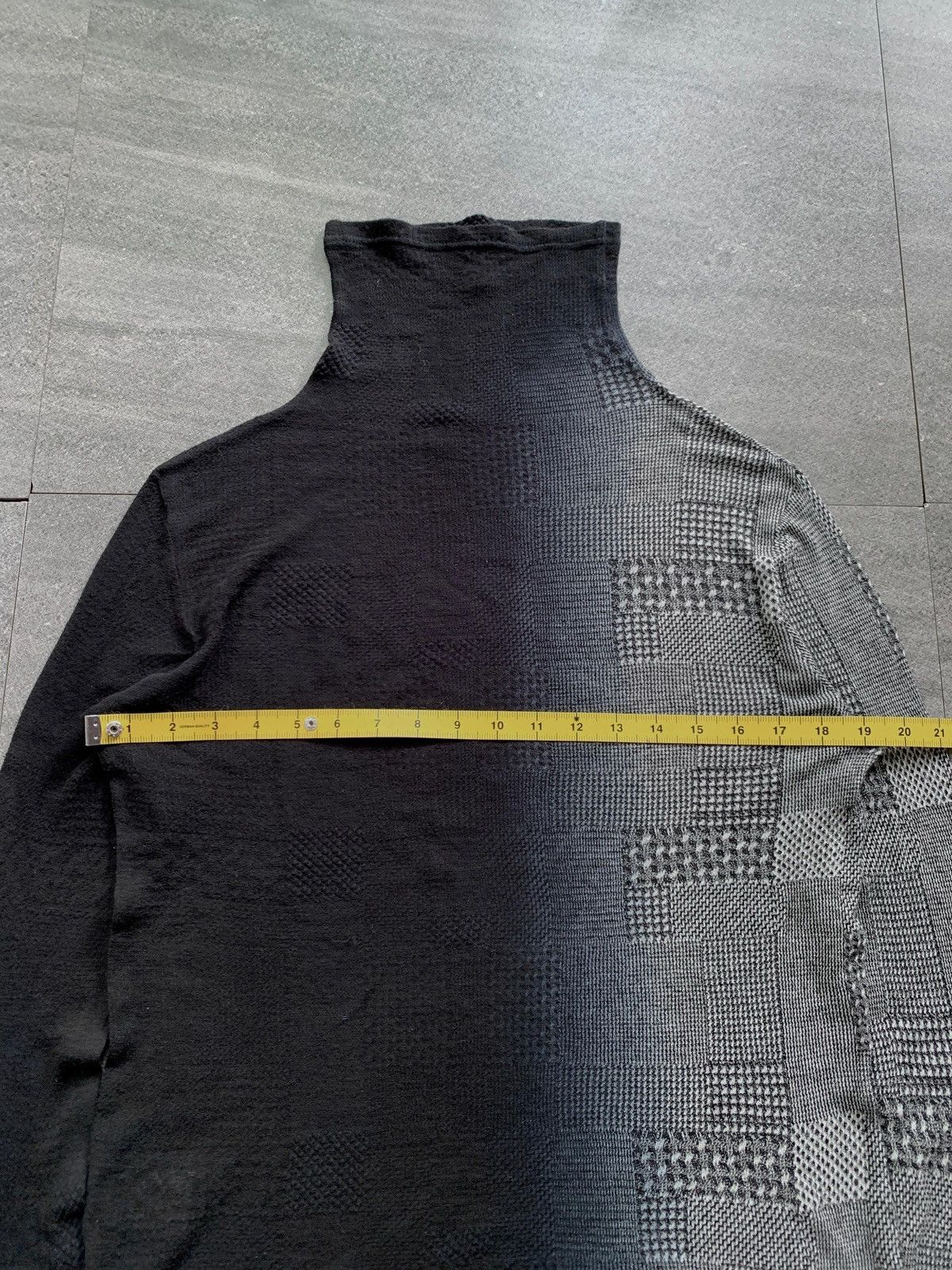 Yohji Yamamoto Gradient Patterned Ls Top Size US M / EU 48-50 / 2 - 9 Thumbnail