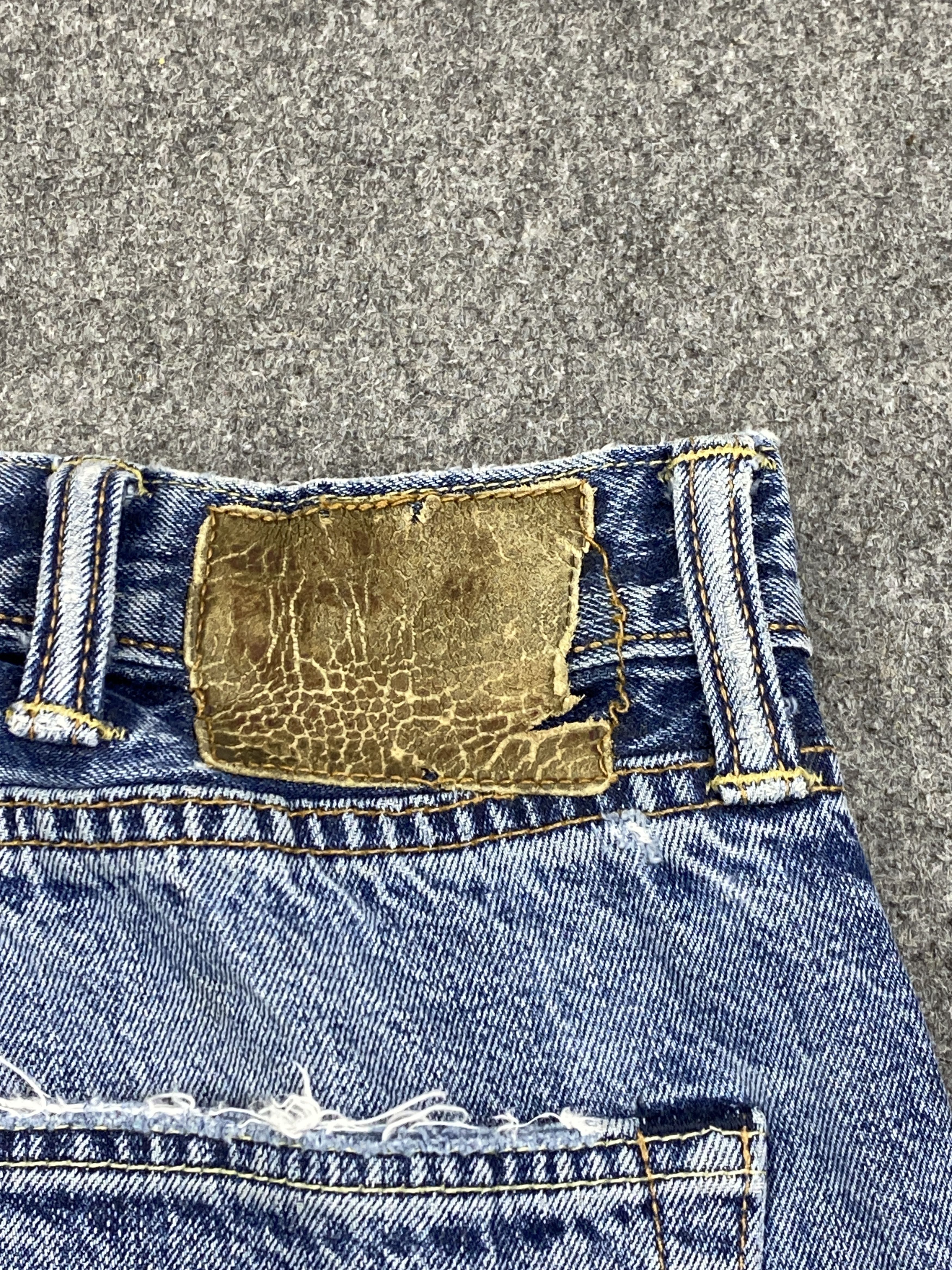 Levi's Vintage Levis 501 Distressed Jeans DP2798 Size US 38 / EU 54 - 5 Thumbnail