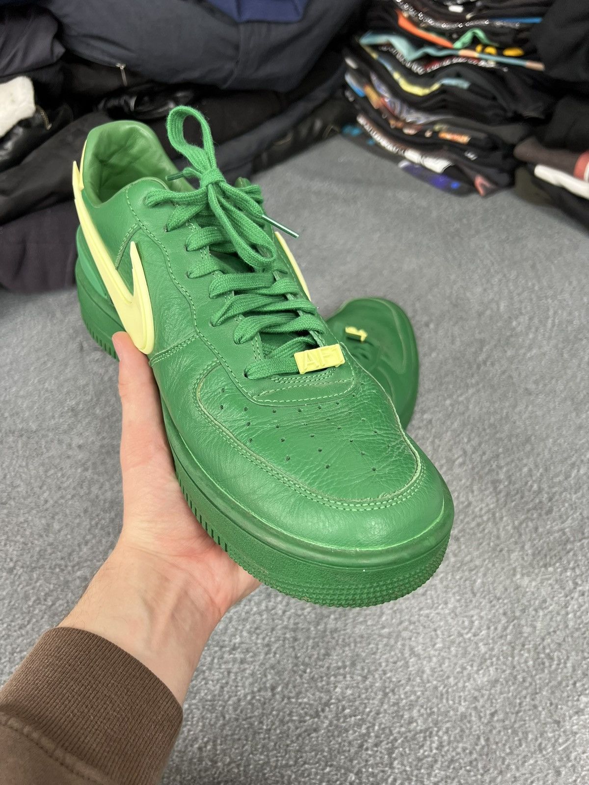 Nike Nike Air Force 1 Low SP AMBUSH Pine Green SIZE 12 Size US 12 / EU 45 - 10 Thumbnail