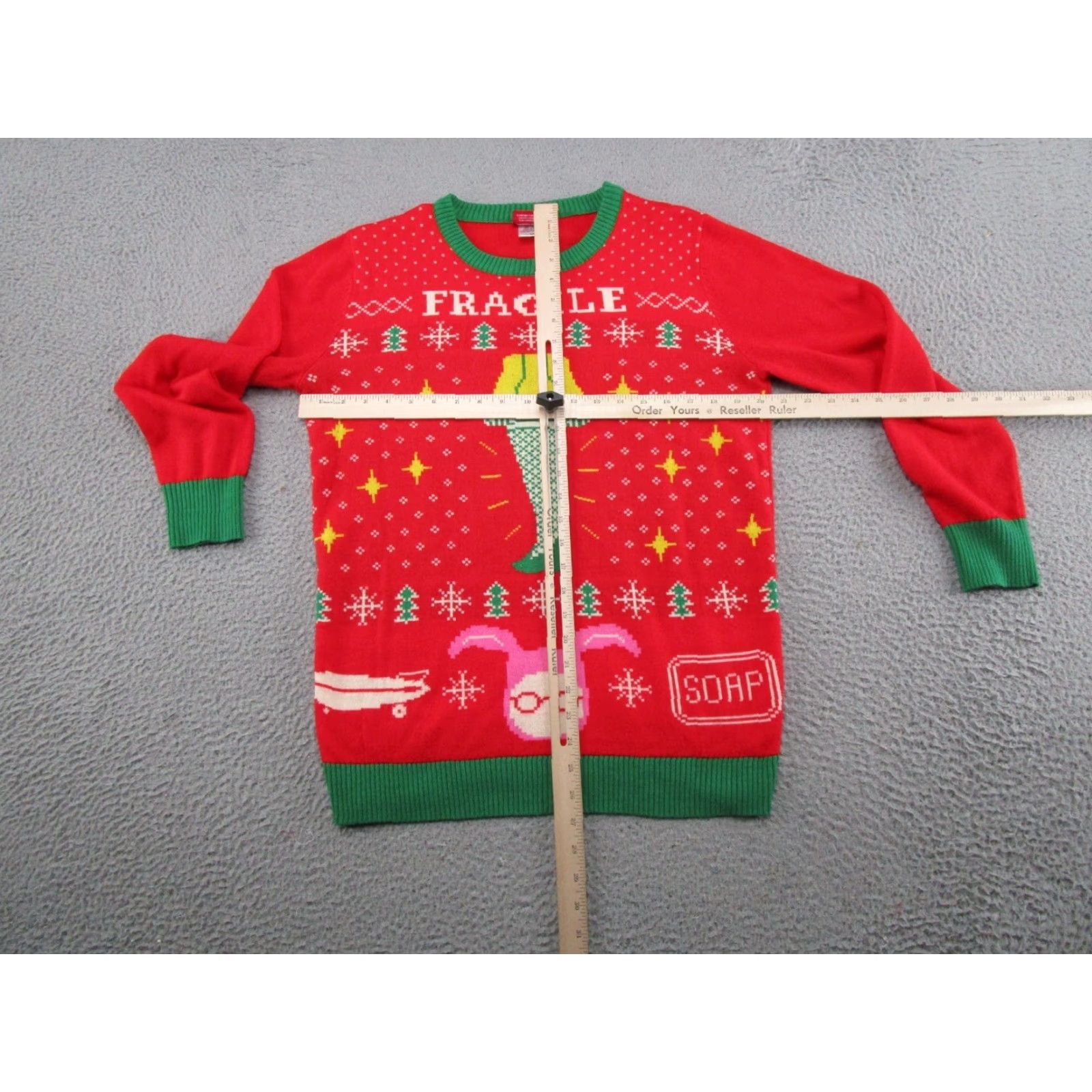Vintage A Christmas Story Holiday Ugly Sweater Mens Adult Size M Pullover Crewneck Size US M / EU 48-50 / 2 - 4 Thumbnail
