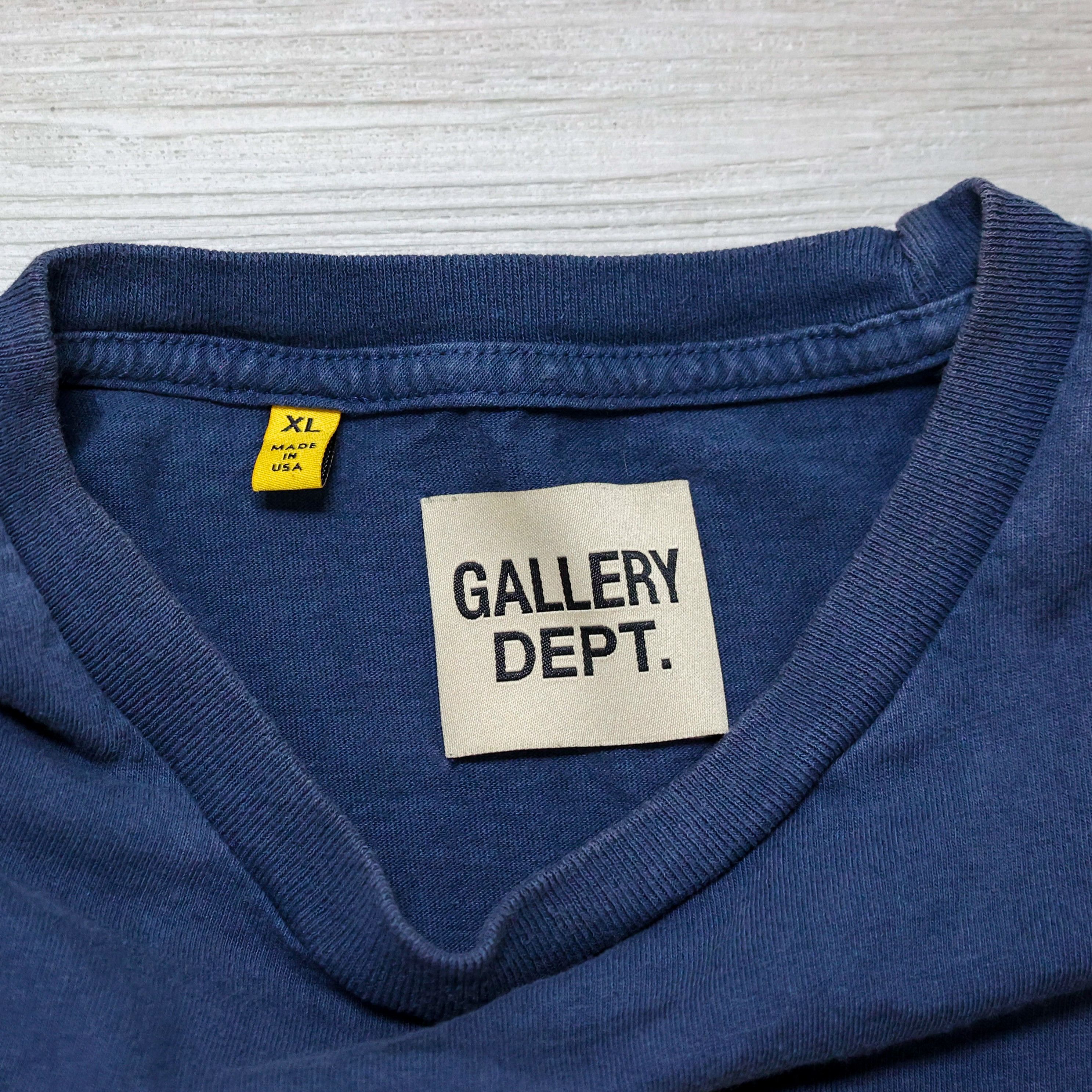 Gallery Dept. GALLERY DEPT ART DEPT. T-SHIRT DEEP NAVY Size US XL / EU 56 / 4 - 4 Thumbnail