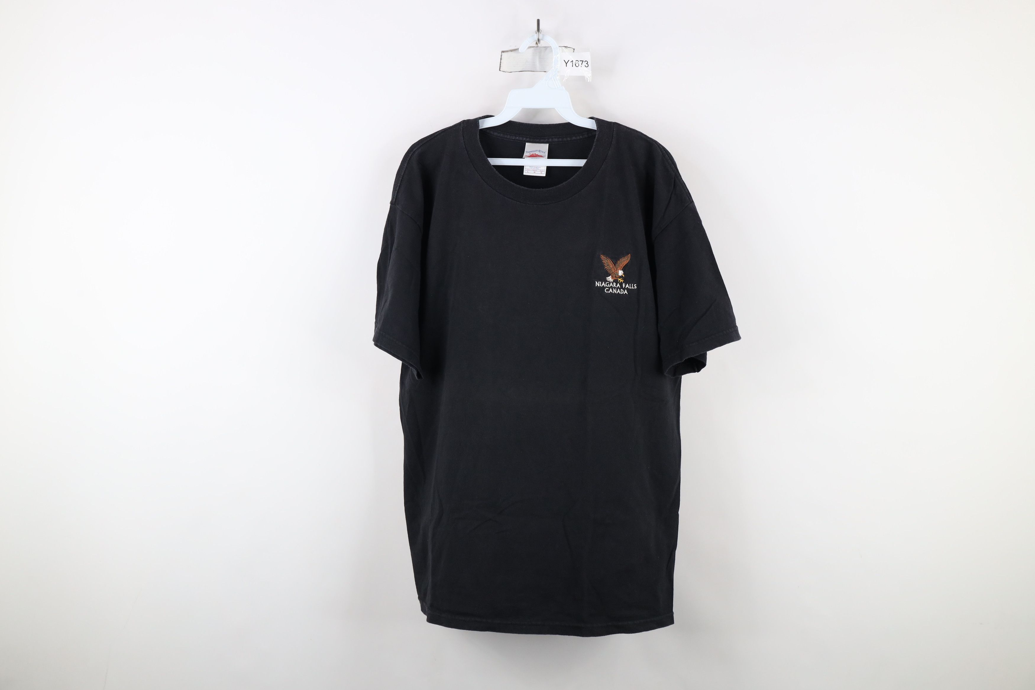 Vintage Vintage 90s Streetwear Niagara Falls Canada Eagle T-Shirt Size US L / EU 52-54 / 3 - 1 Thumbnail