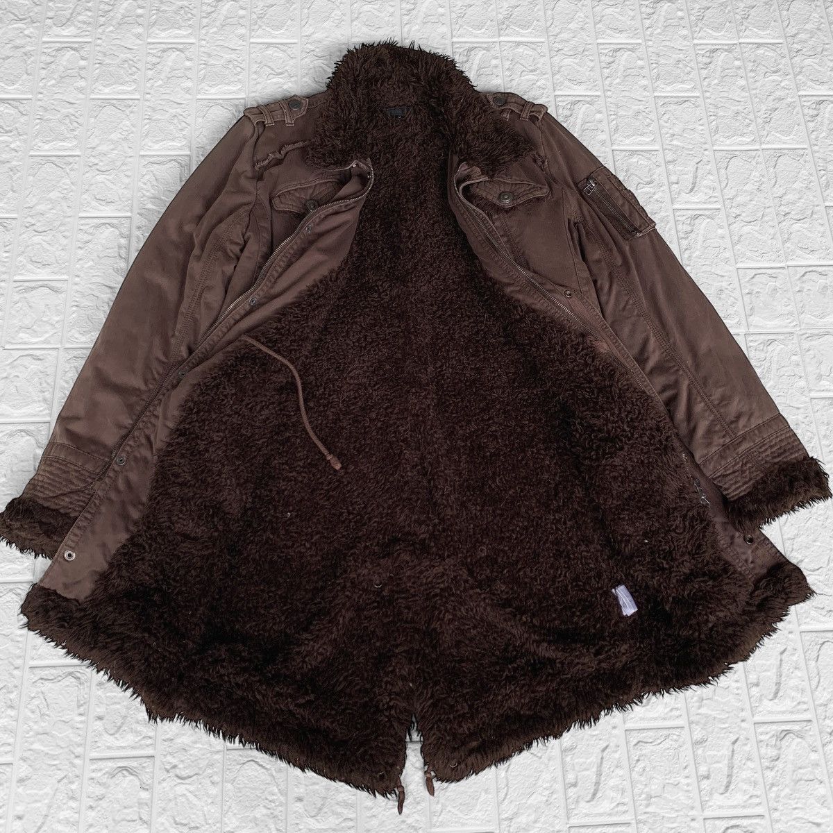 If Six Was Nine × In The Attic In the attic Military parka jacket mink fur lining Nice! Size US M / EU 48-50 / 2 - 4 Thumbnail
