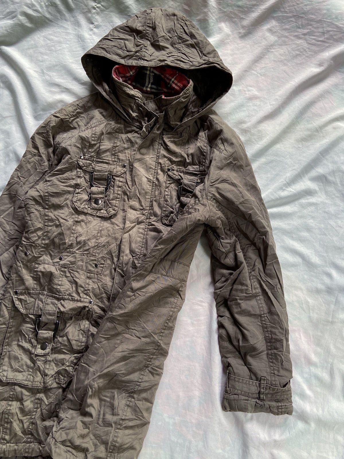Isamu Katayama Backlash JAPANESE THRUXTON BONDAGE MULTI POCKET COAT JACKET Size US L / EU 52-54 / 3 - 11 Thumbnail