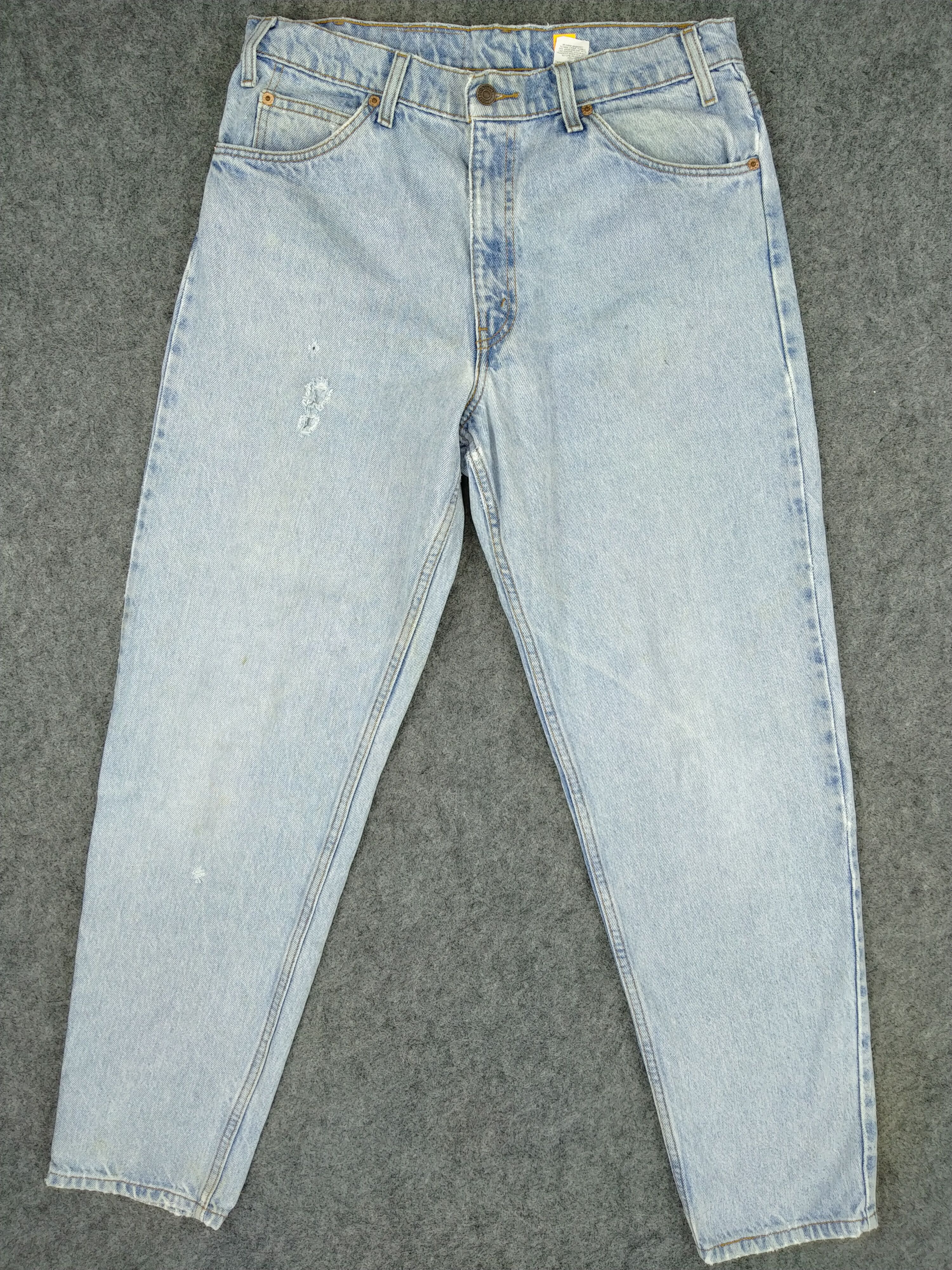 Levi's Light Wash Vintage Levi's 550 Relaxed Fit Denim 33x31 -JN487 Size US 33 - 1 Thumbnail