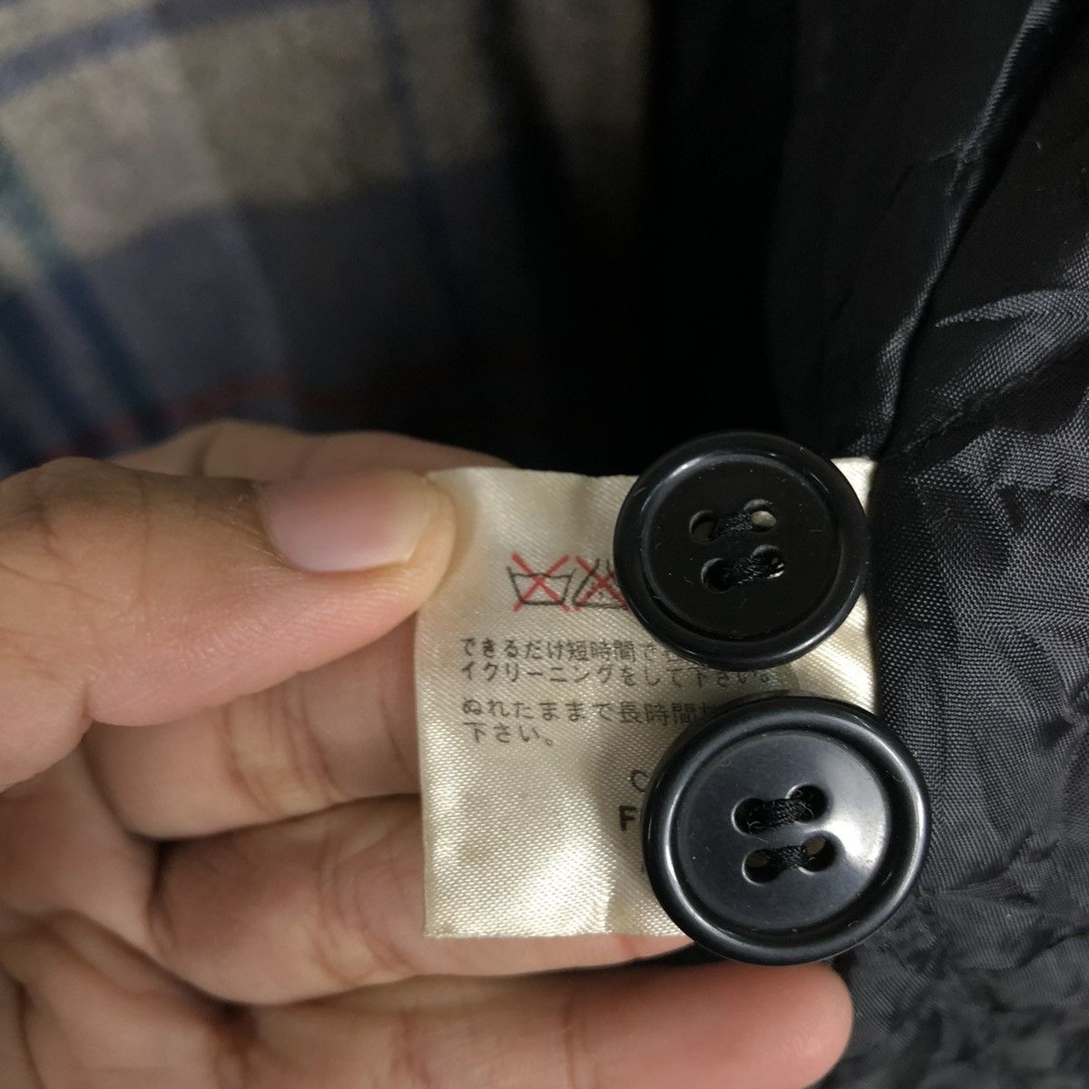 Japanese Brand 🔥VINTAGE FLANNEL WOOL JACKET ZIPPER PARALYSER ISSEY MIYAKE Size US M / EU 48-50 / 2 - 21 Thumbnail