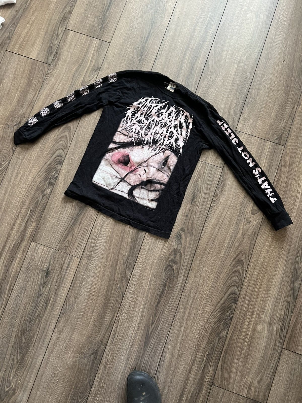 Playboi Carti Fat Lard Black and Pink Long Sleeve Size US S / EU 44-46 / 1 - 1 Thumbnail