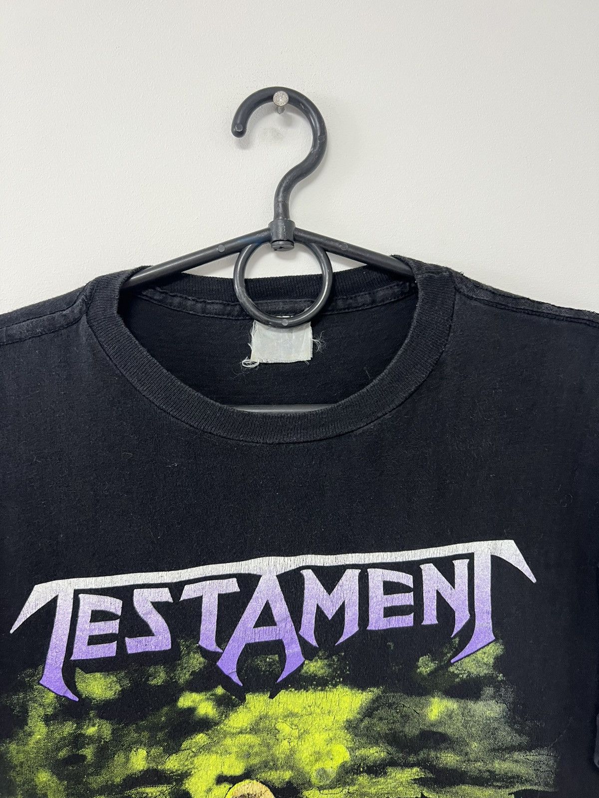 Band Tees Vintage Testament Practice What you Preach 1990 Tour sz M Size US M / EU 48-50 / 2 - 3 Thumbnail