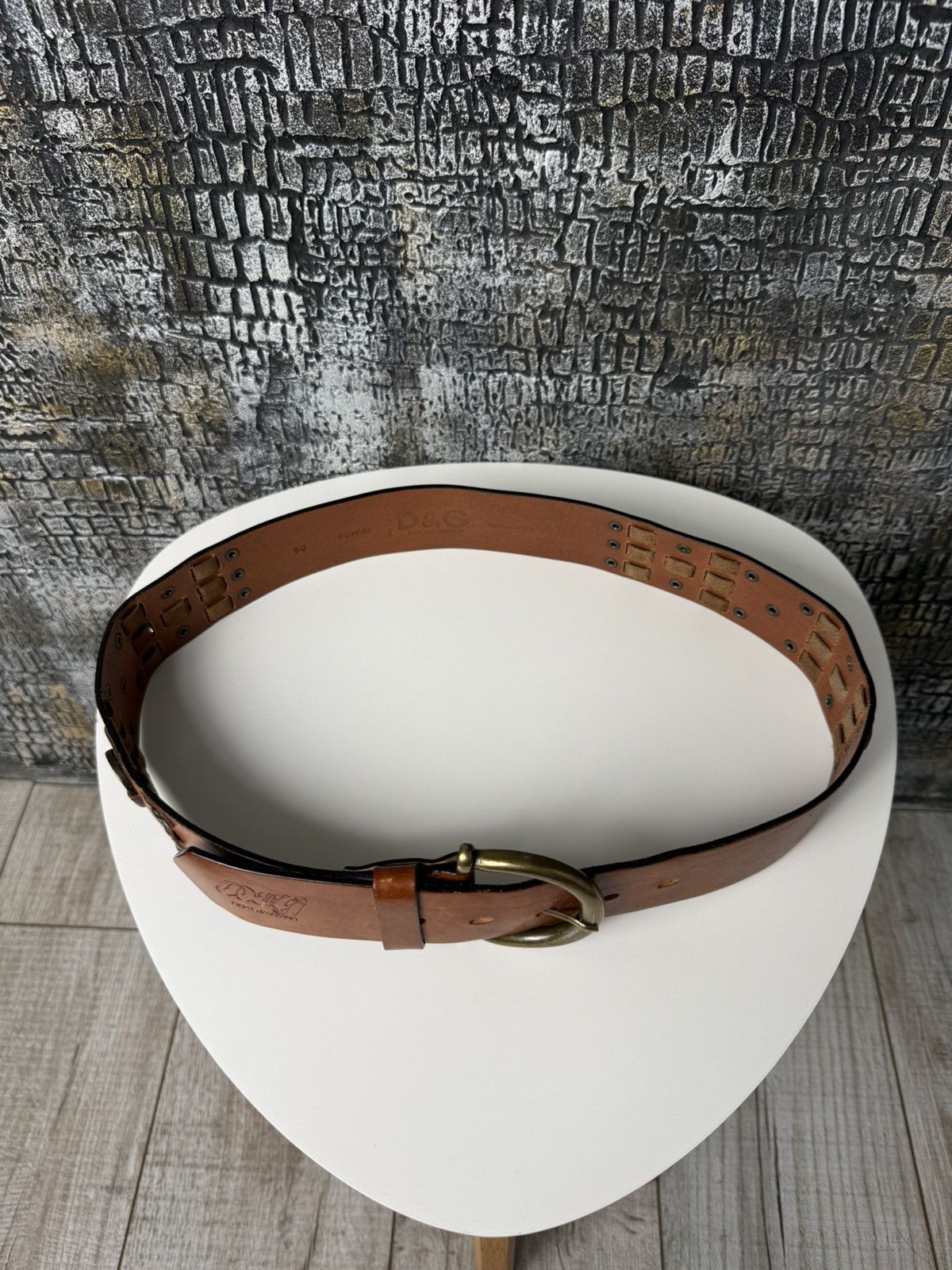 Dolce & Gabbana Vintage Dolce & Gabbana Leather Belt Size ONE SIZE - 7 Thumbnail