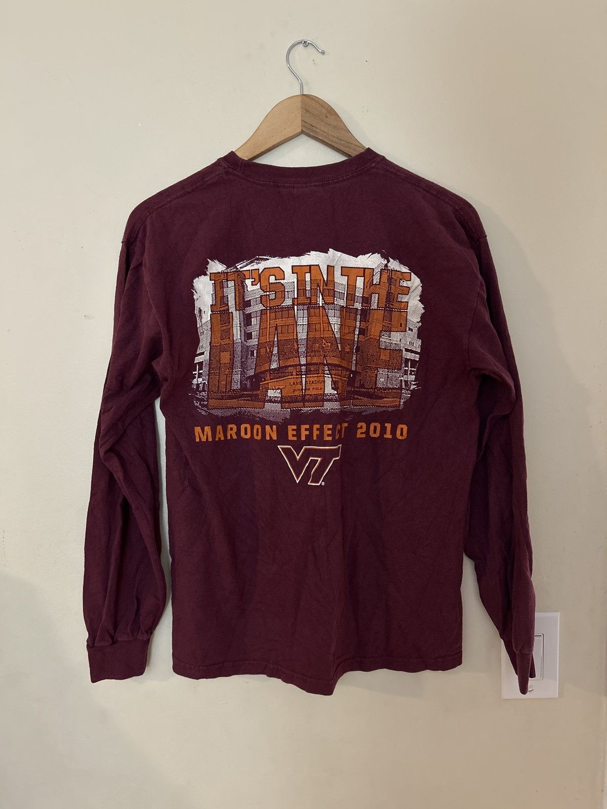 Vintage Vintage 2010 VT football long sleeve Size US M / EU 48-50 / 2 - 1 Thumbnail
