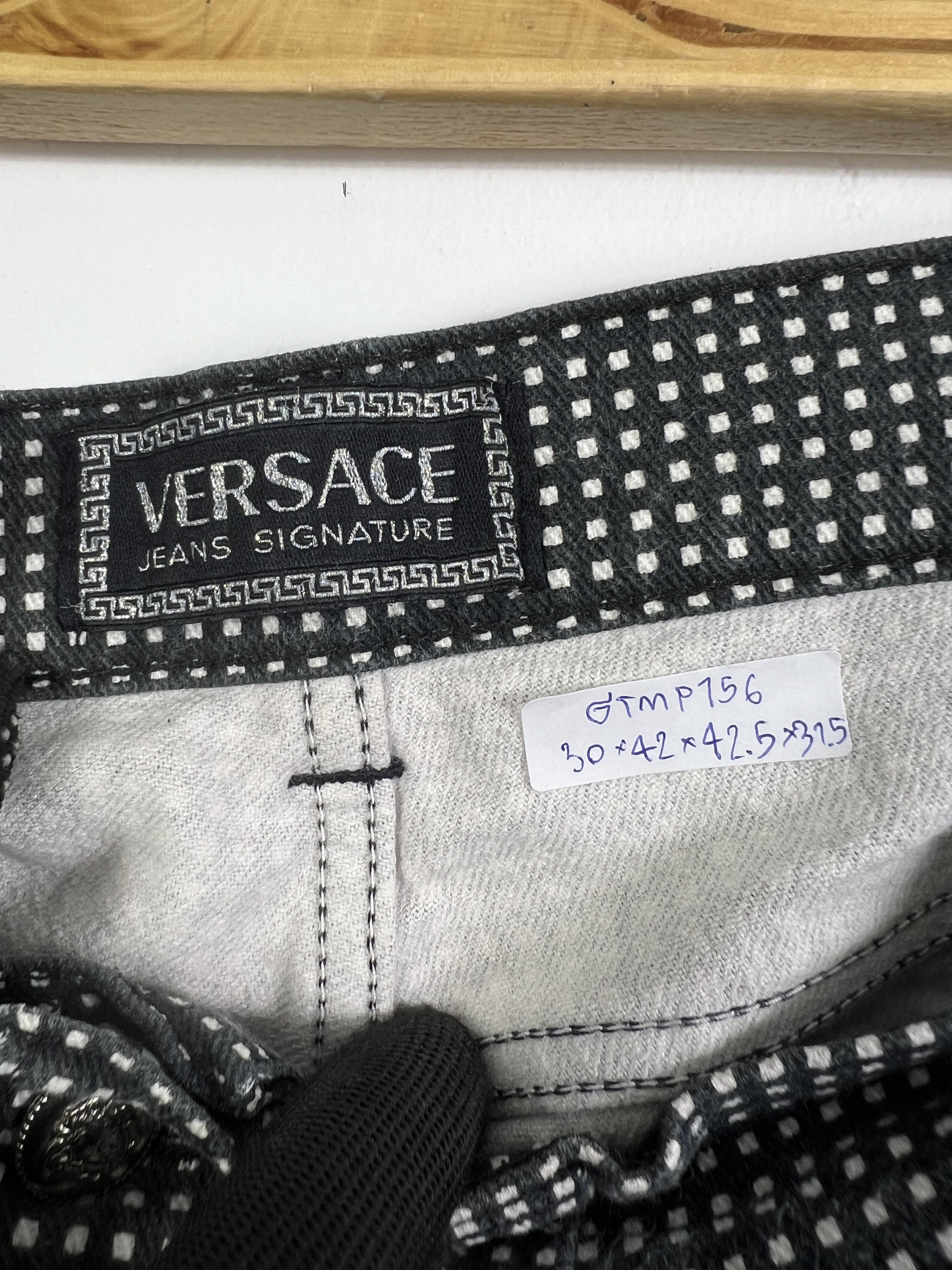 Versace Jeans Couture Vintage VERSACE Jeans Signature Denim GTMP156 Size US 30 / EU 46 - 5 Thumbnail