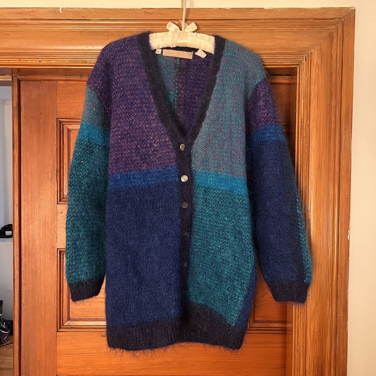 Perry Ellis Mohair Cardigan | Grailed