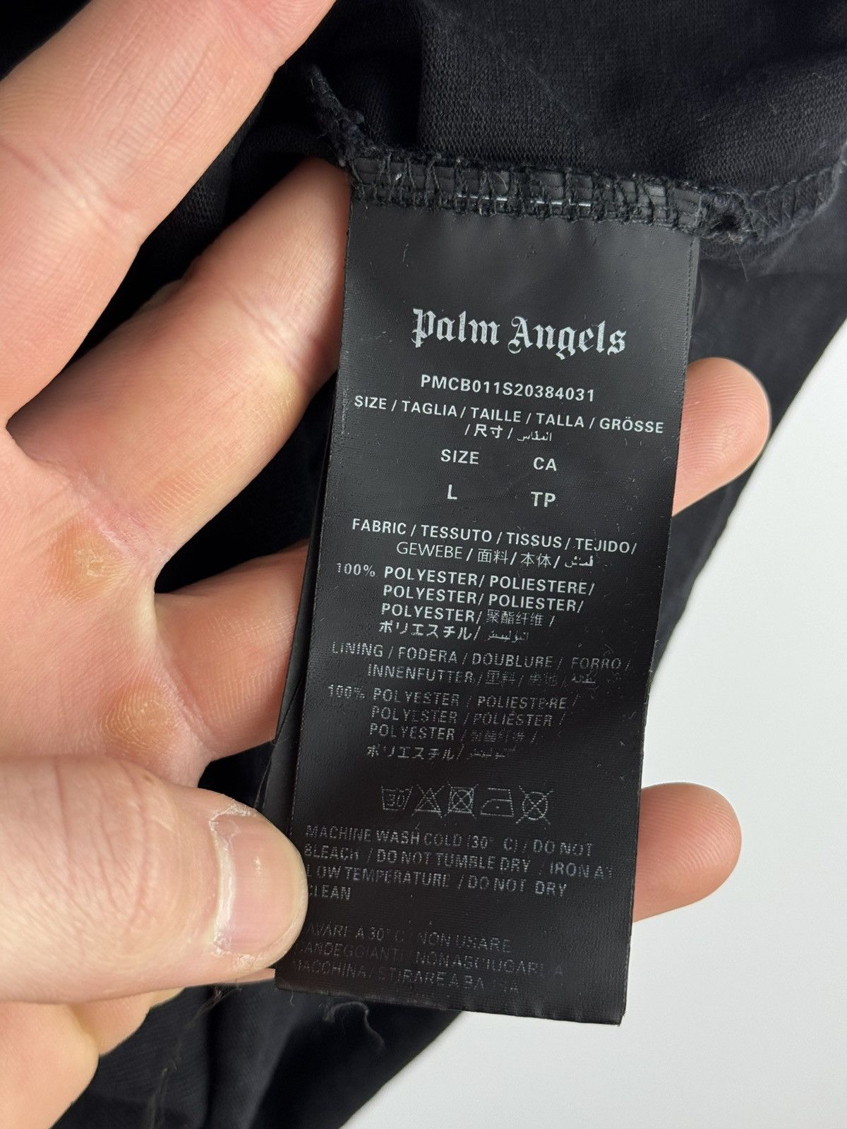 Palm Angels Palm Angels Mermaid Logo Oversized T-Shirt Women’s Black Size L / US 10 / IT 46 - 8 Thumbnail
