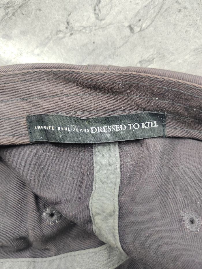 Japanese Brand Vintage Dressed To Kill Distressed Style Cap Hat Size ONE SIZE - 5 Thumbnail