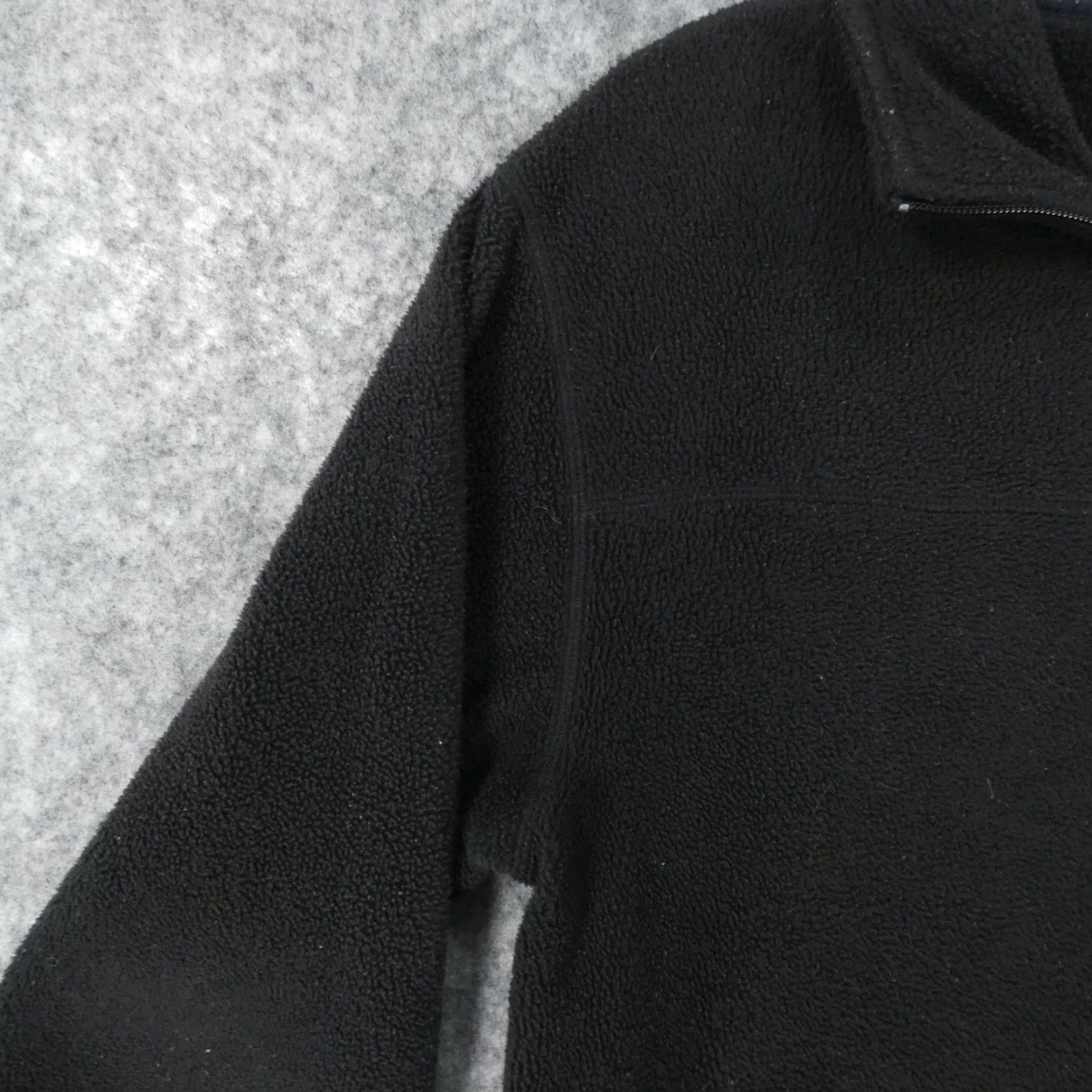Vintage Cabela's Jacket Womens Small Black Fleece Full Zip w Pockets Logo Size S / US 4 / IT 40 - 3 Thumbnail