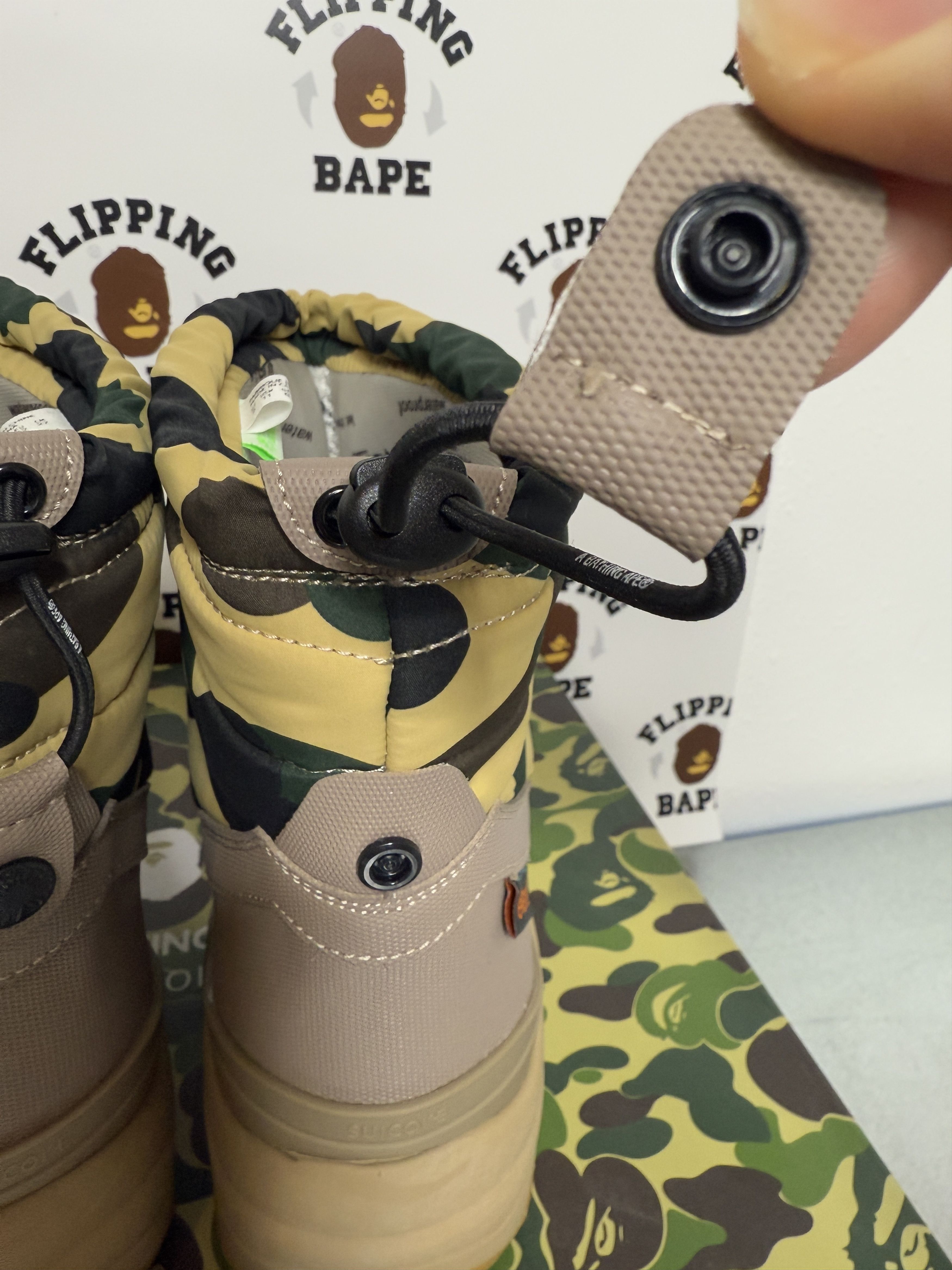 Bape × Suicoke BAPE X SUICOKE BOWER BOOTS YELLOW Size US 9 / EU 42 - 7 Thumbnail