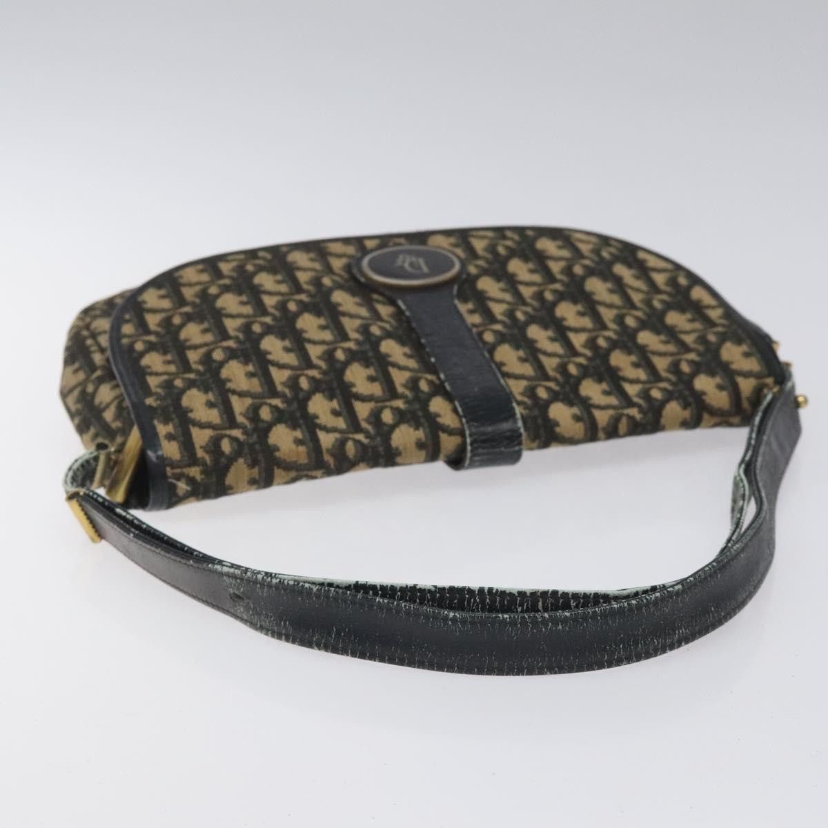 Dior DIOR Trotter Canvas Shoulder Bag Navy Size ONE SIZE - 7 Thumbnail