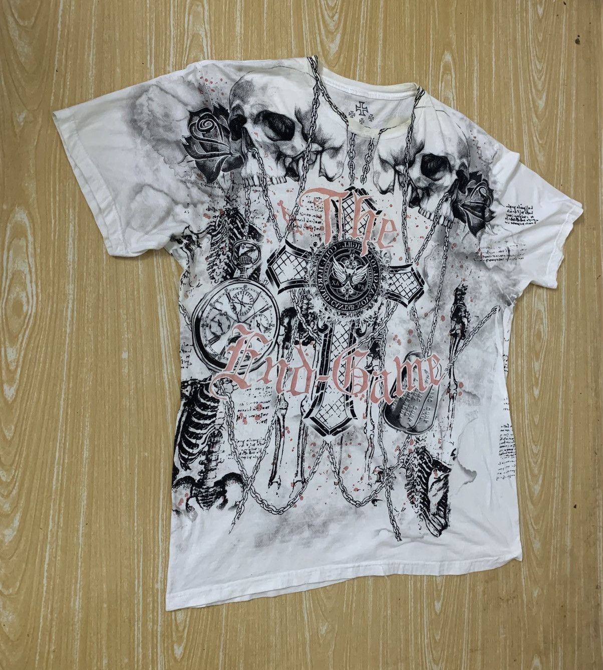 Art Comes First X A R Unlimited The End Game The Beginning Of The End Tee Size US XL / EU 56 / 4 - 4 Thumbnail