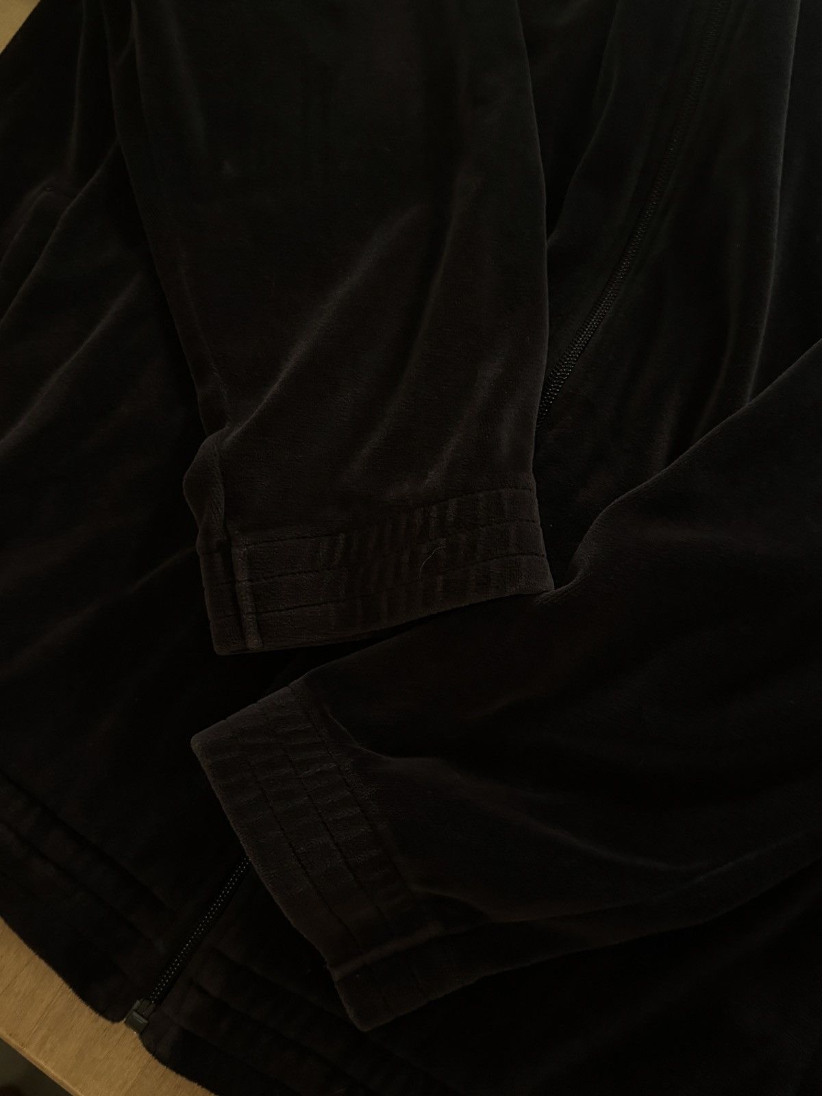 Puma Dark Purple Velour Puma Tracksuit Jacket Size US L / EU 52-54 / 3 - 6 Thumbnail