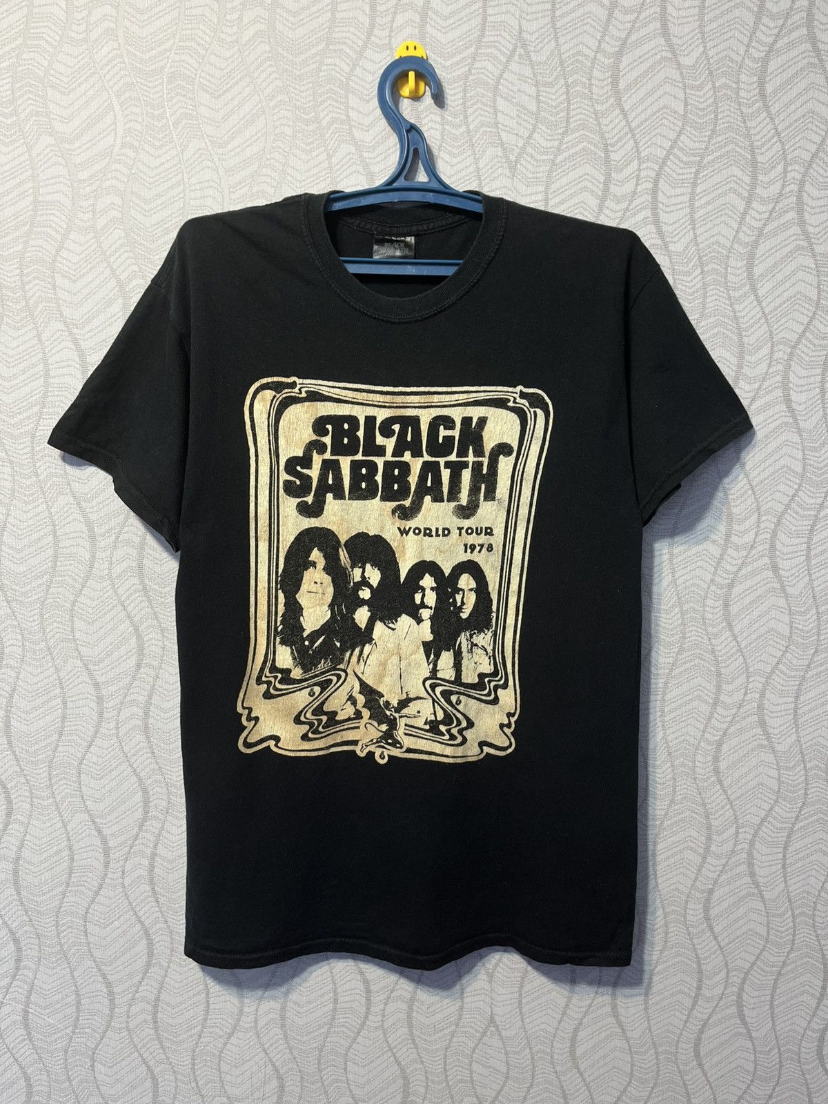 Black Sabbath Black Sabbath World Tour 1978 Rare Ozzy Osbourne Rock TShirt Size US M / EU 48-50 / 2 - 1 Thumbnail