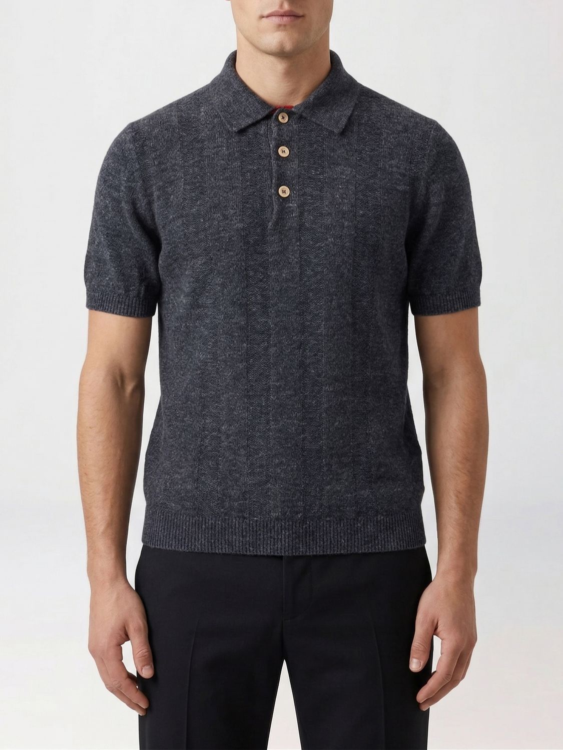 Brunello Cucinelli Brunello Cucinelli Polo Shirt Men Black Size US L / EU 52-54 / 3 - 1 Thumbnail
