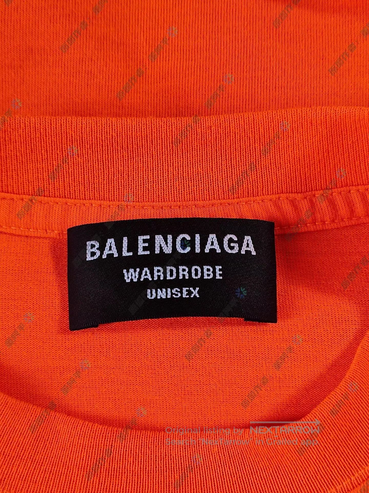 Balenciaga Orange Short. Size US XS / EU 42 / 0 - 6 Thumbnail