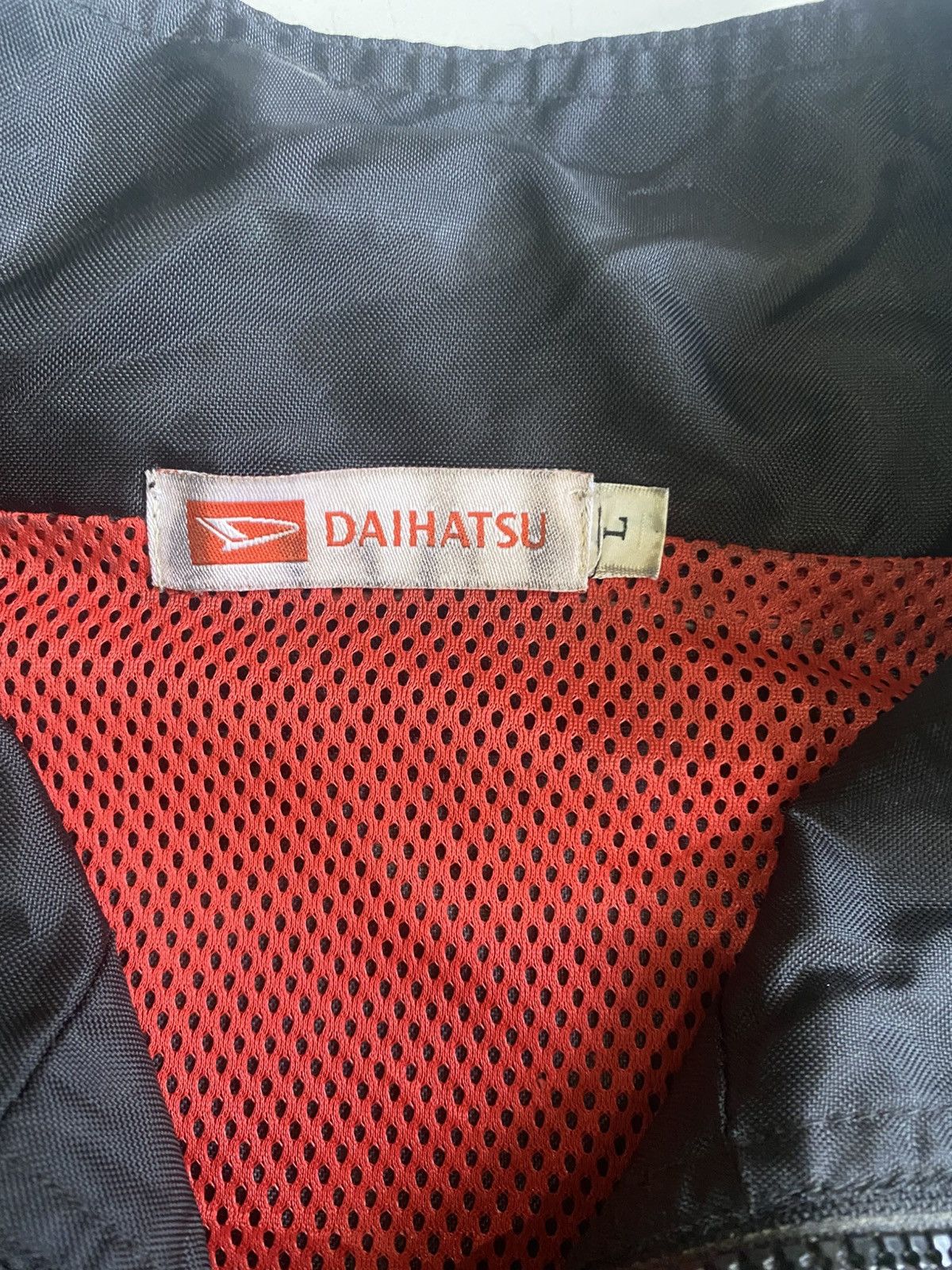 Japanese Brand Vintage Daihatsu mira Gino Motor Sport black Jacket Size US L / EU 52-54 / 3 - 5 Thumbnail