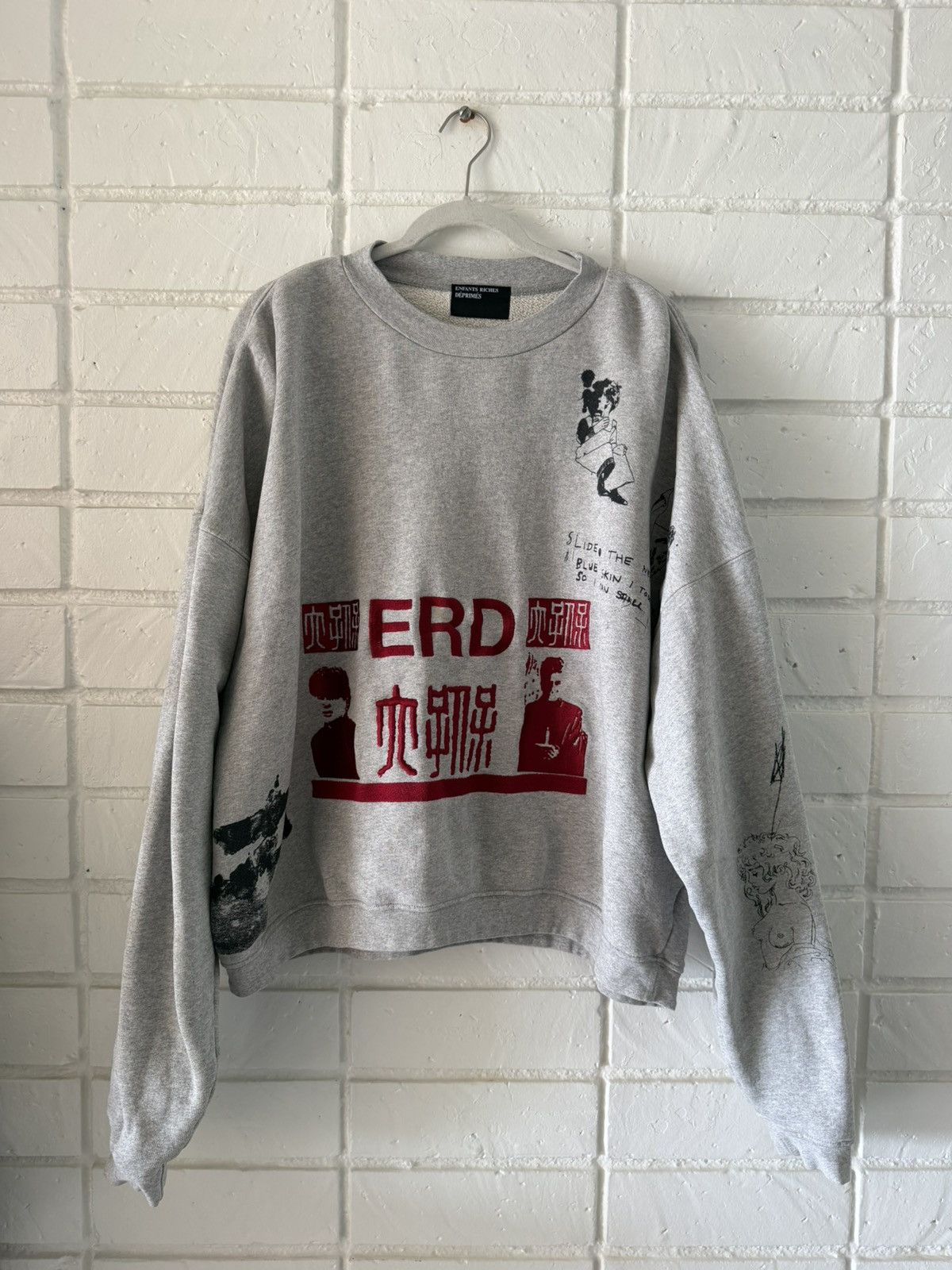 Enfants Riches Deprimes Enfants Riches Déprimés SS23 Oceanic Crewneck Sweatshirt Size US XL / EU 56 / 4 - 1 Thumbnail